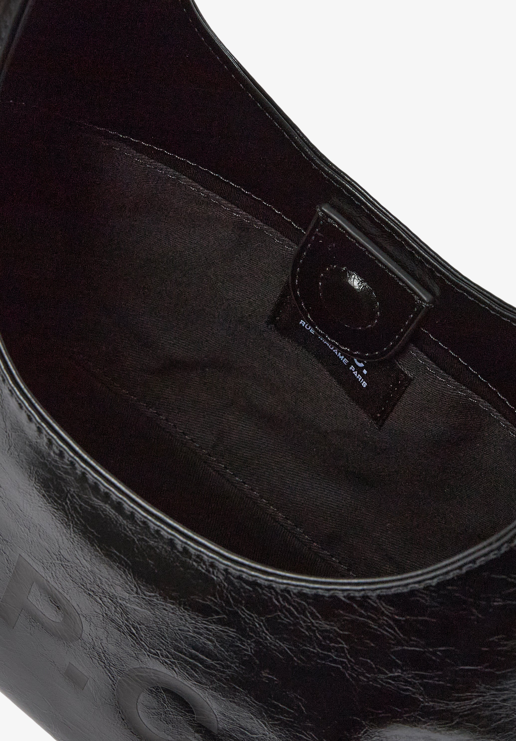 A.P.C. Baby Ninon Shoulder Tasche TU Recycling Magnetverschluss