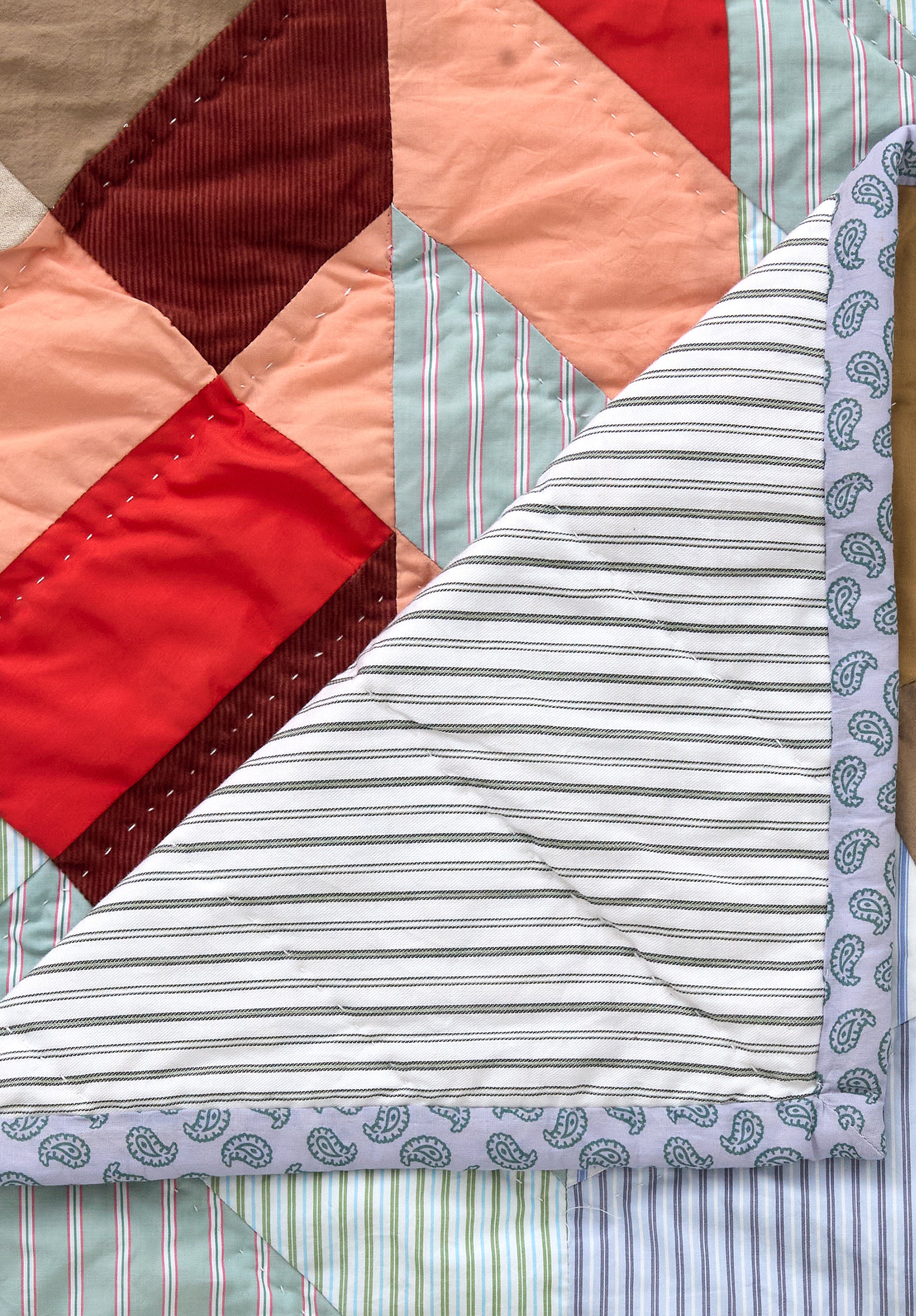 A.P.C. Bicarradier Quilt Patchwork T4