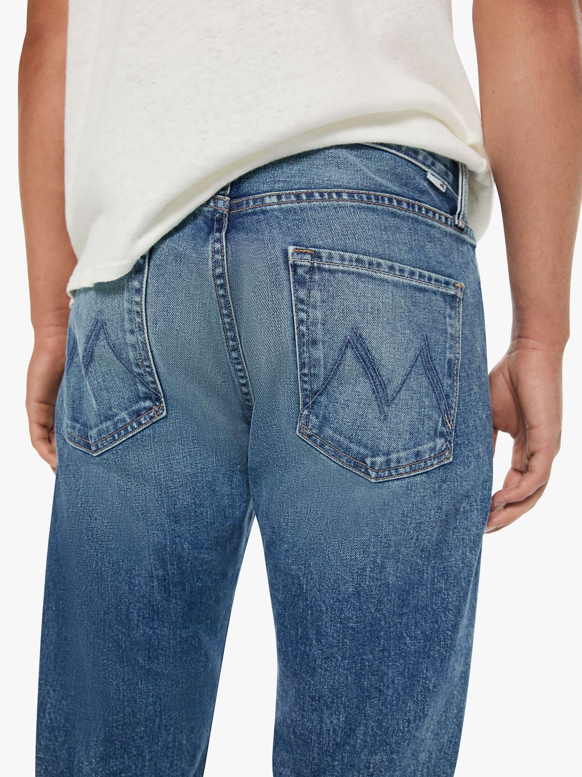 Mother The Ace Straight Jeans Herren Rub Some Dirt On It