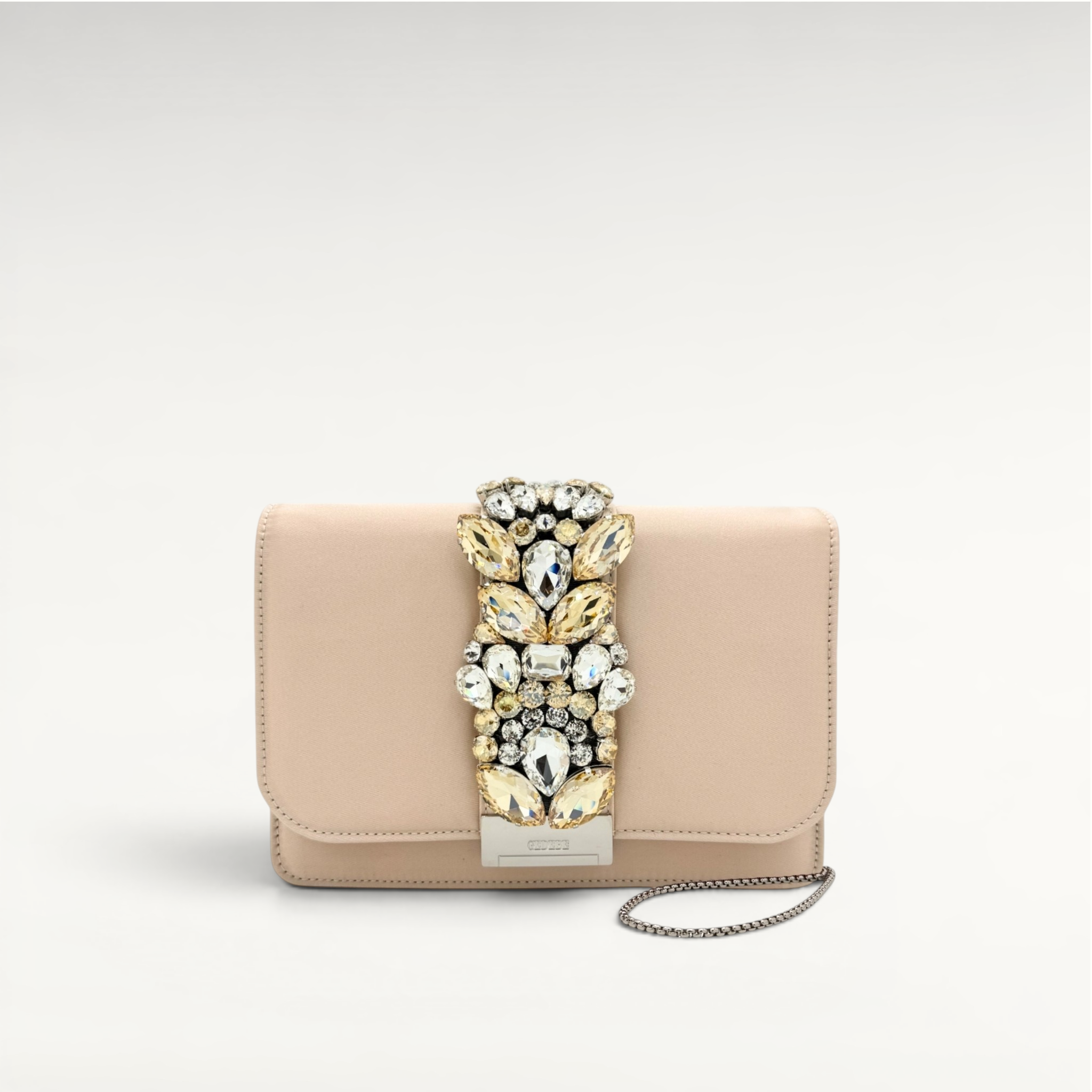 Gedebe Cliky Clutch Satin mit Schmuck-Stickerei