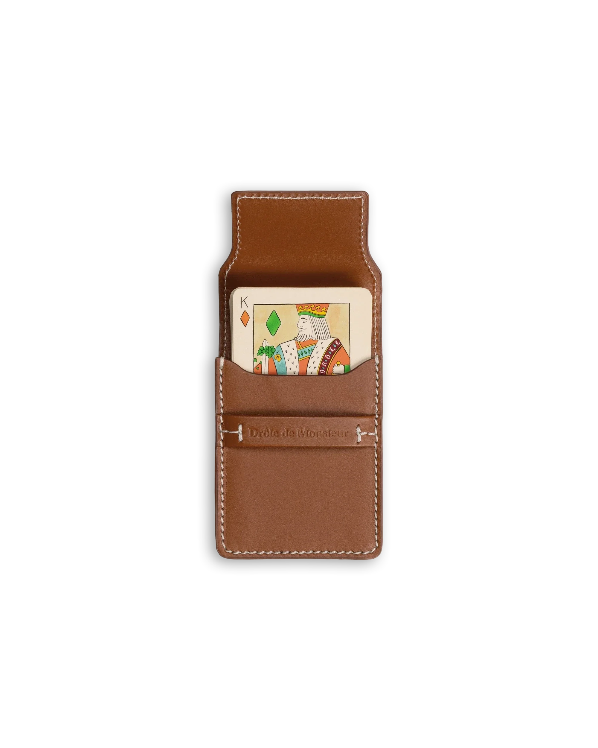 Drôle De Monsieur Le Jeu de Cartes Spielkarten Braun OS