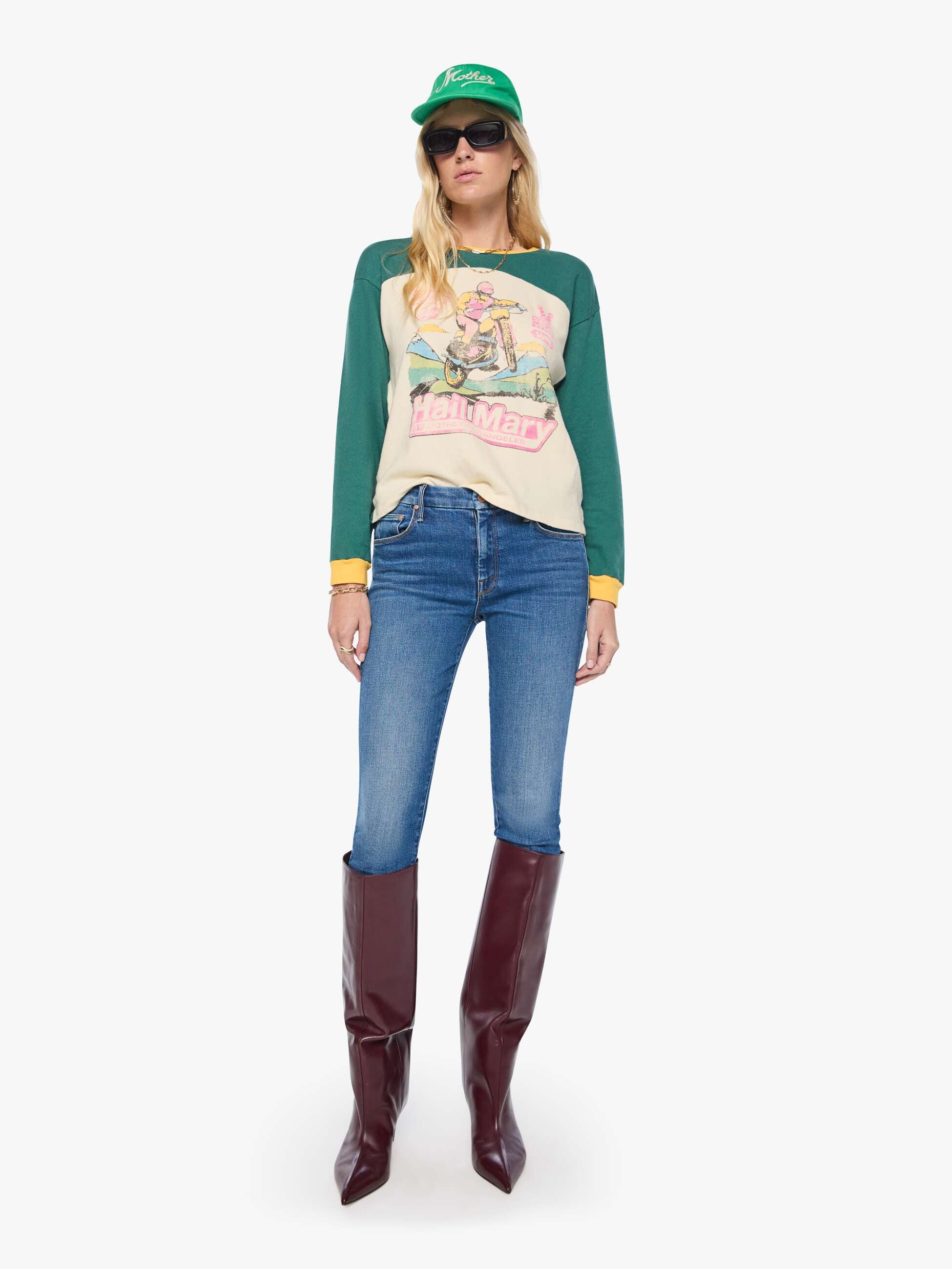 Mother The Speedway Longsleeve Shirt Off Season
