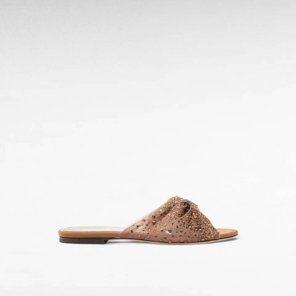 Gedebe Mariel Flat Ballerina Tüll Kristall Gr.37