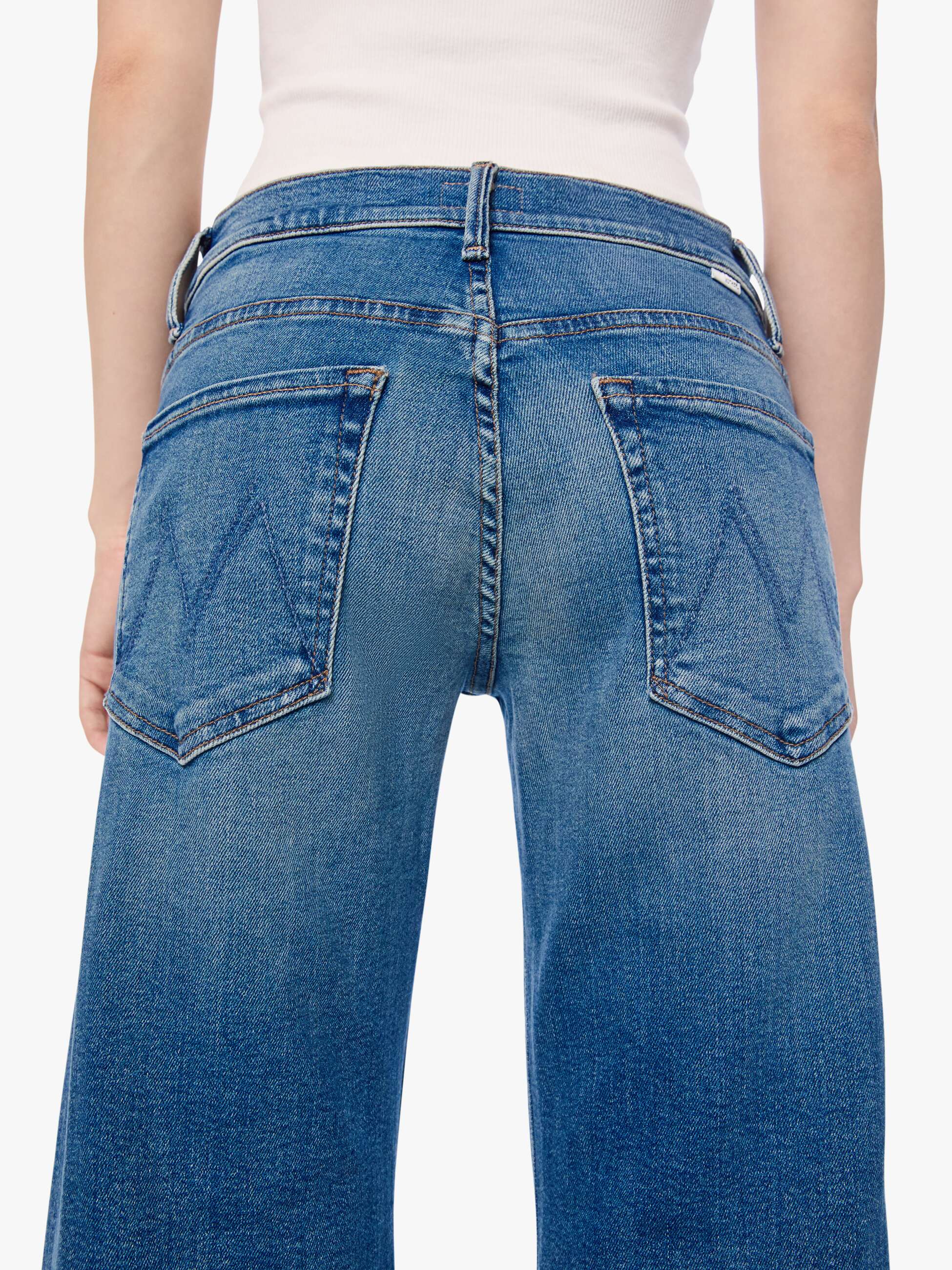 Mother Lil Sidestepper Twist Petite Jeans Strike It Rich