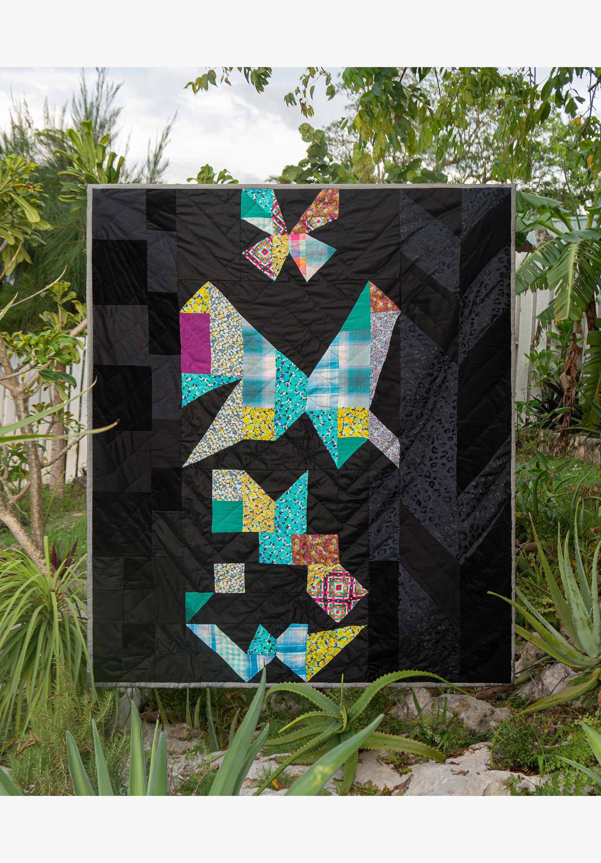 A.P.C. Lycène Bleu Quilt Patchwork T2 limitiert
