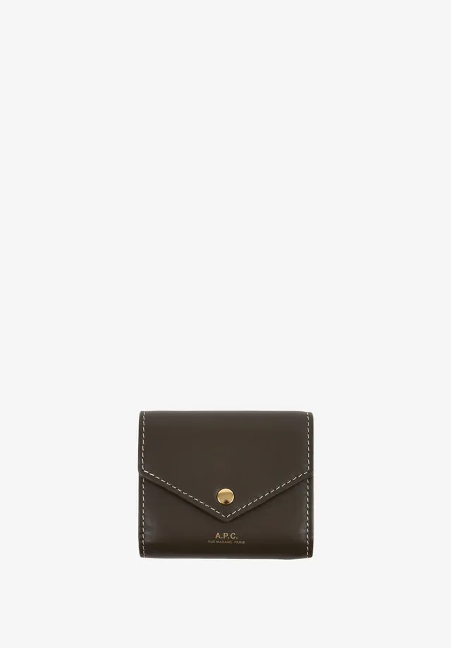 A.P.C. Portemonnaie Enveloppe Leder Kartenformat
