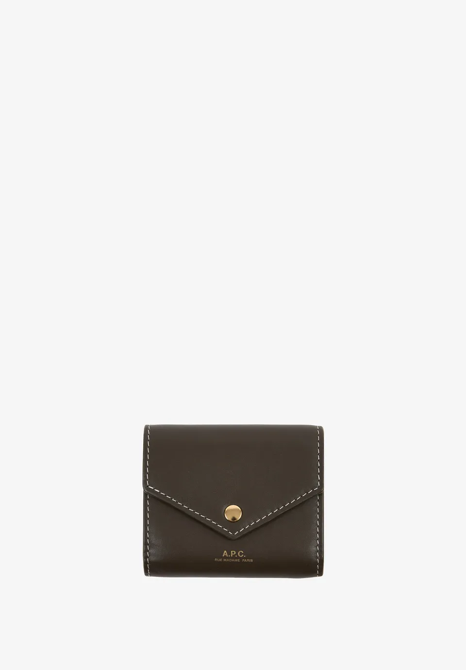 A.P.C. Portemonnaie Enveloppe Leder Kartenformat