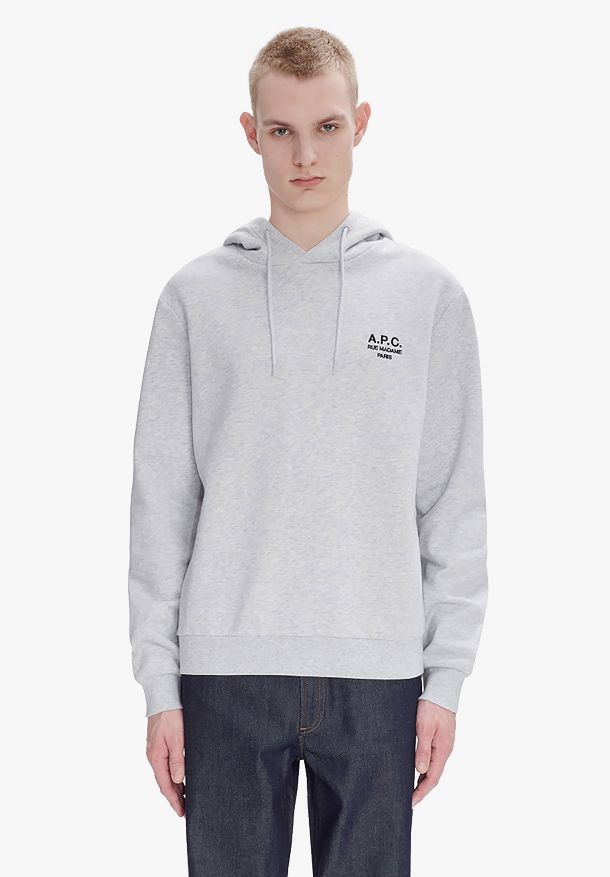 A.P.C. Standard Rue Madame Kapuzensweatshirt Bio-Baumwolle