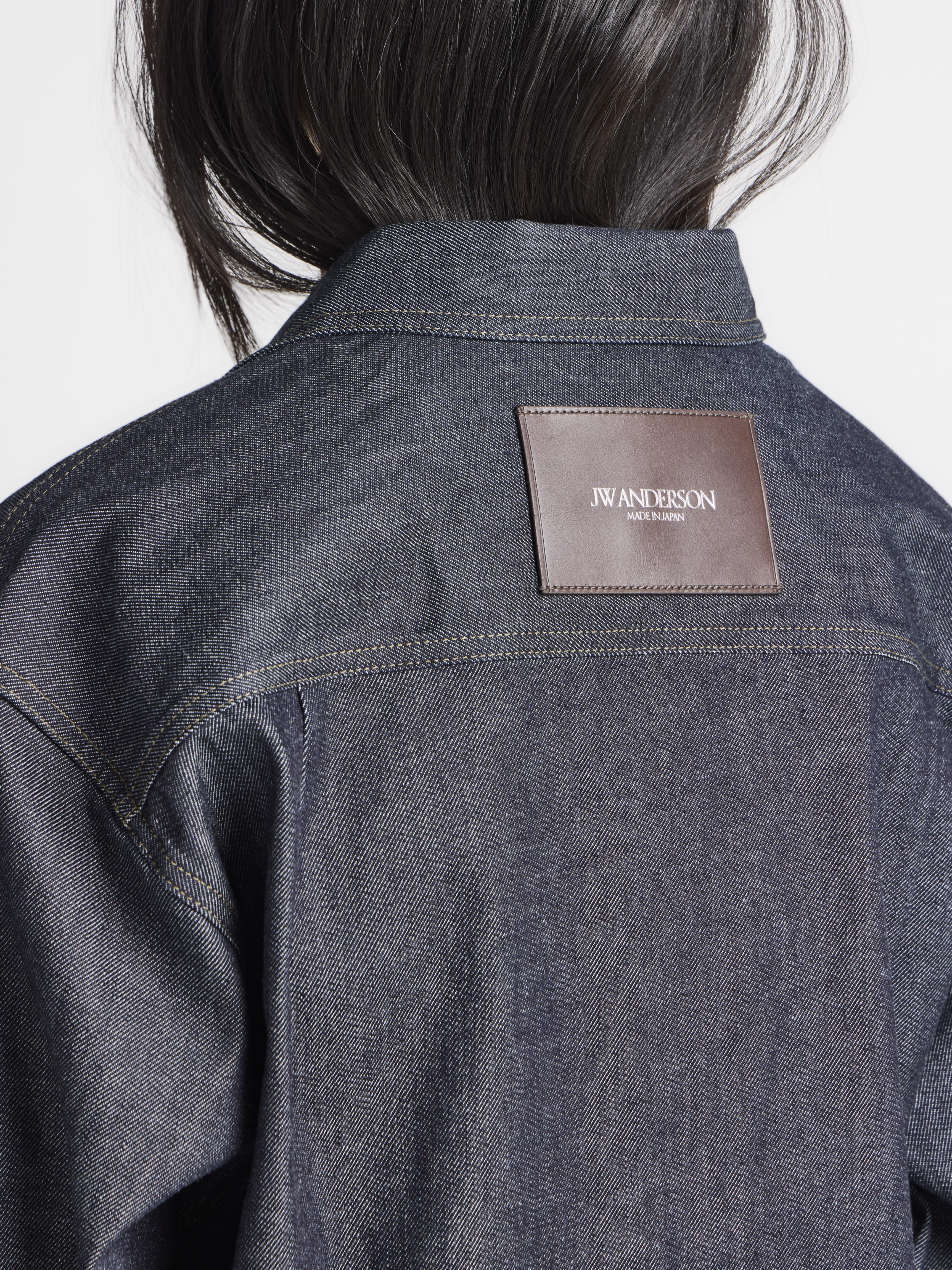 J.W.Anderson Denim Overshirt Jeanshemd Indigo Raw Denim