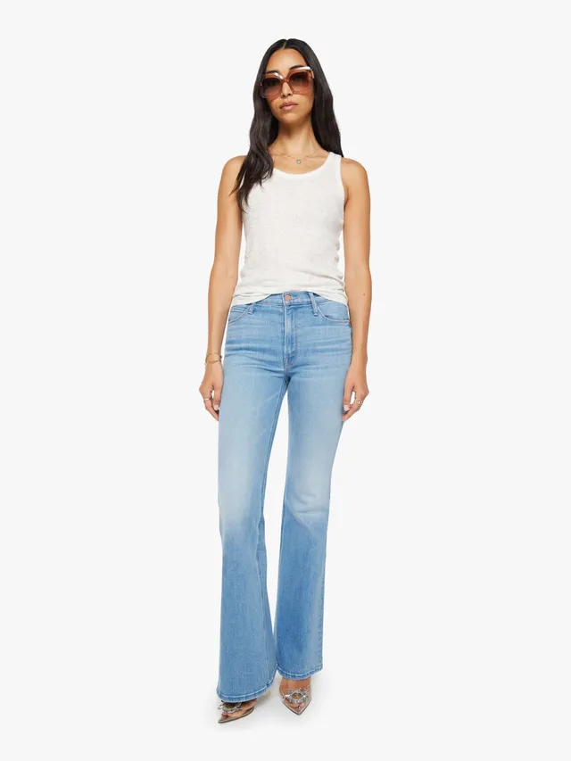 Mother The Doozy Jeans Room Service hellblau Flare