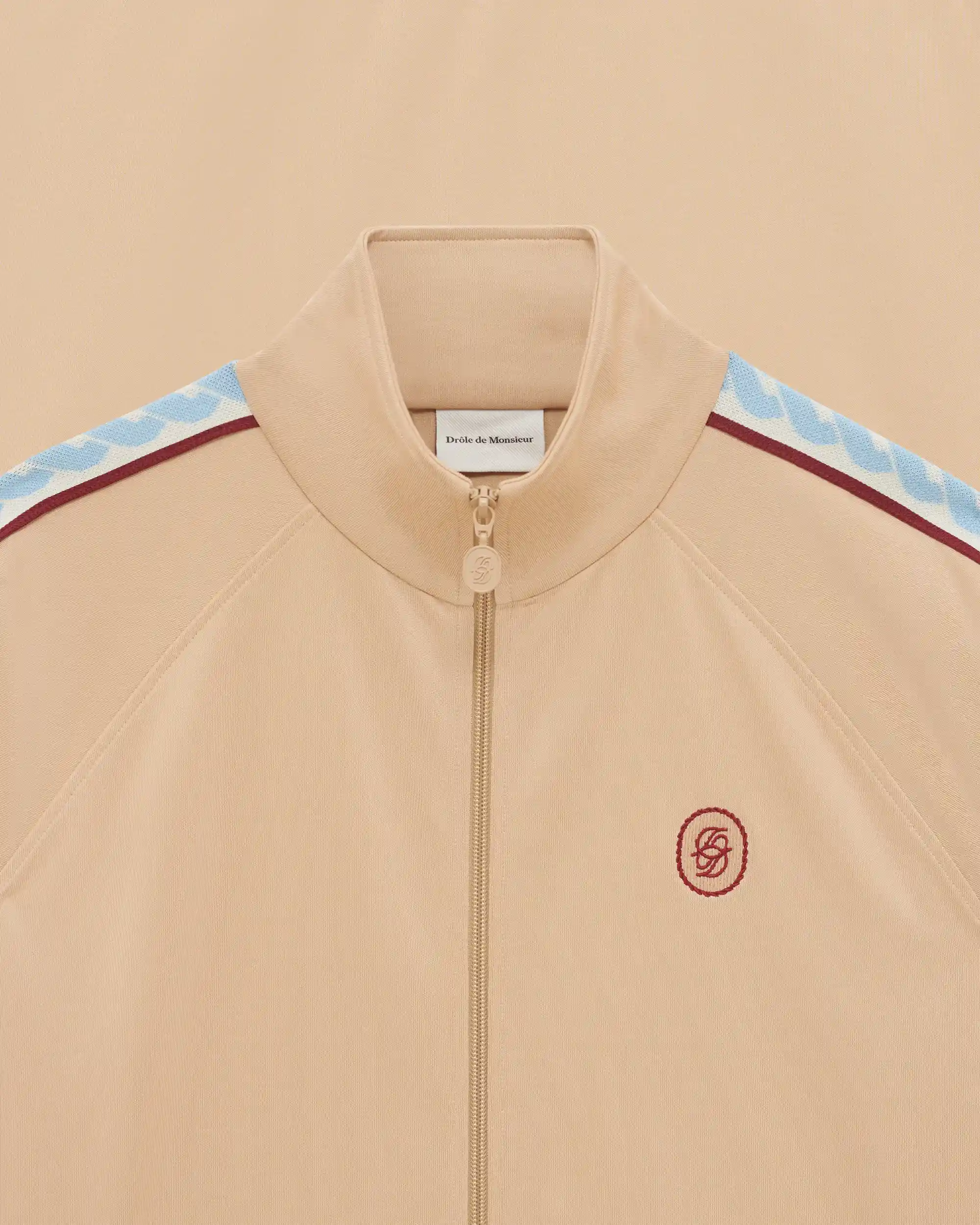 Drôle De Monsieur Tracksuit H-SJ007 Trainingsjacke Beige