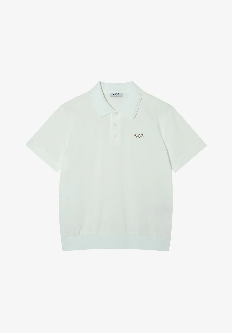 A.P.C. Logo Polohemd Golf Stickerei Gr. S-XXL Gerade