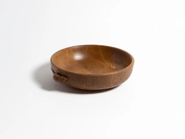 J.W.Anderson Mouseman Salad Bowl Salatschüssel Braun Holz