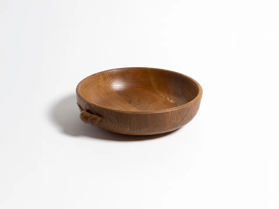 J.W.Anderson Mouseman Salad Bowl Salatschüssel Braun Holz