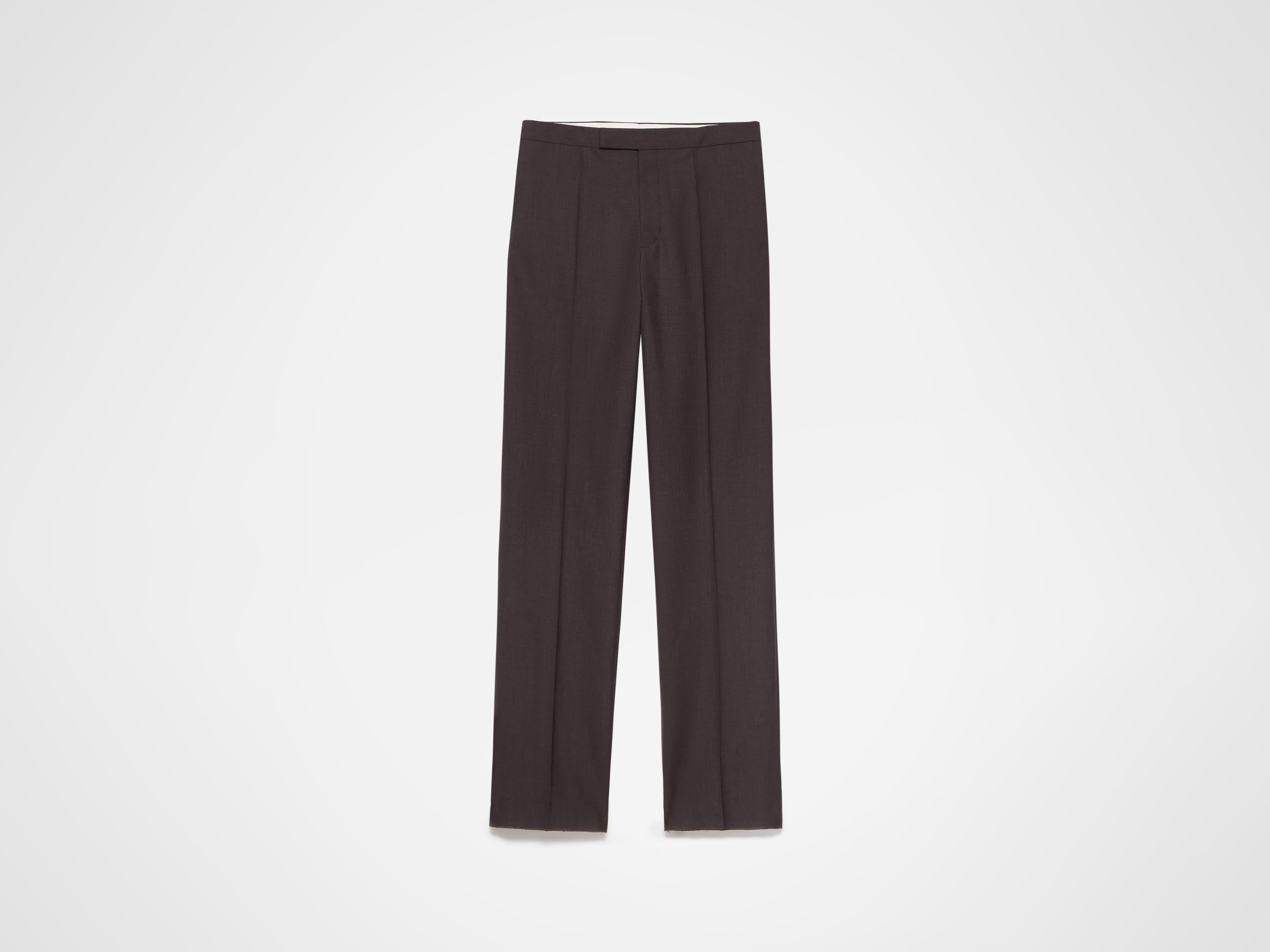 J.W.Anderson Tailored Tuxedo Trousers Braun Weit