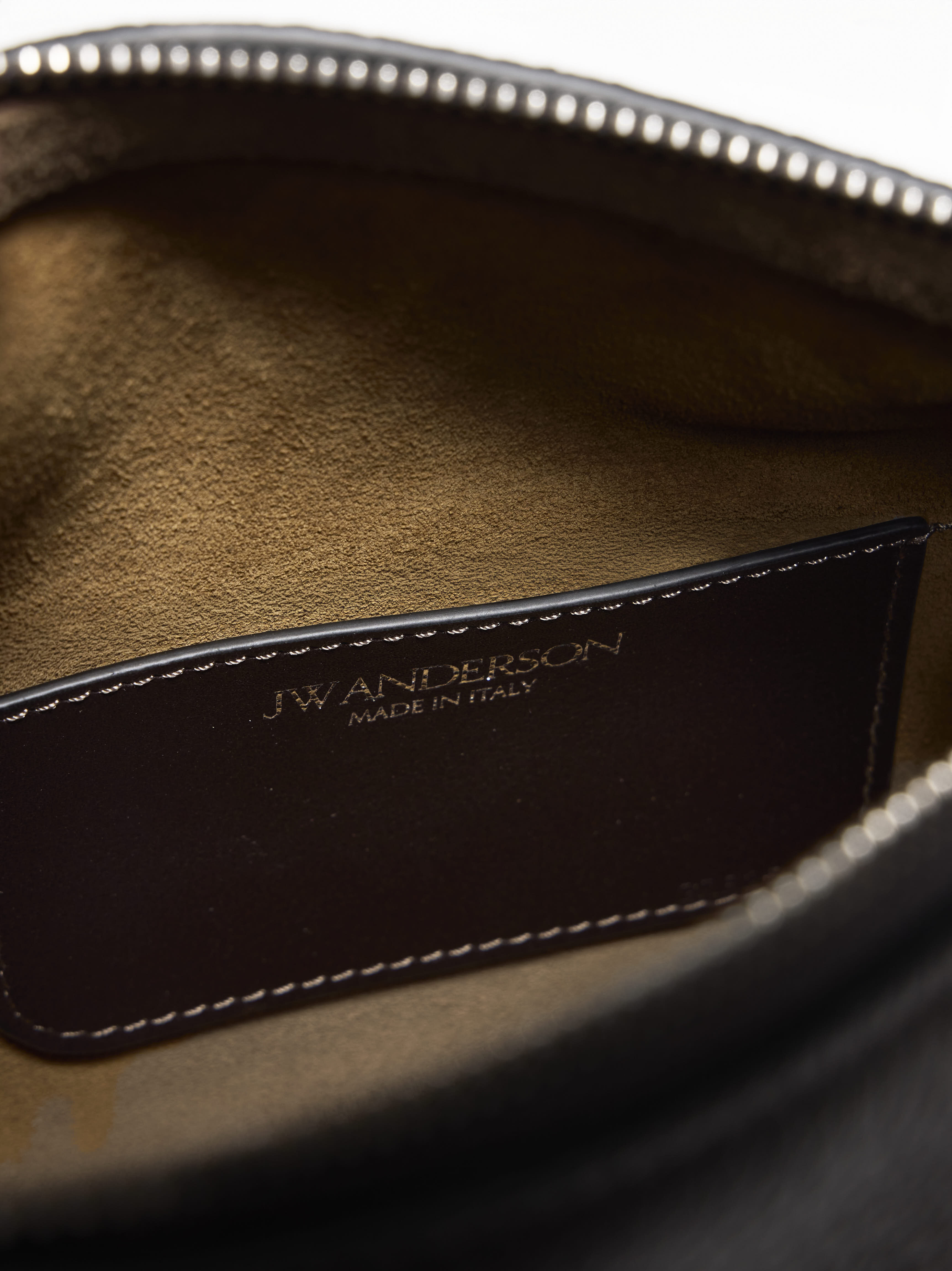 J.W. Anderson Loafer Tasche Small schokobraun Leder
