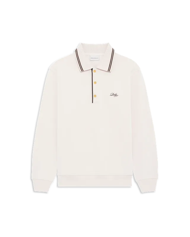 Drôle De Monsieur Drôle Polo Poloshirt Sand Baumwolle