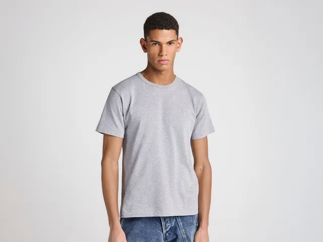 J.W.Anderson Anchor T-Shirt Grau Melange Herren