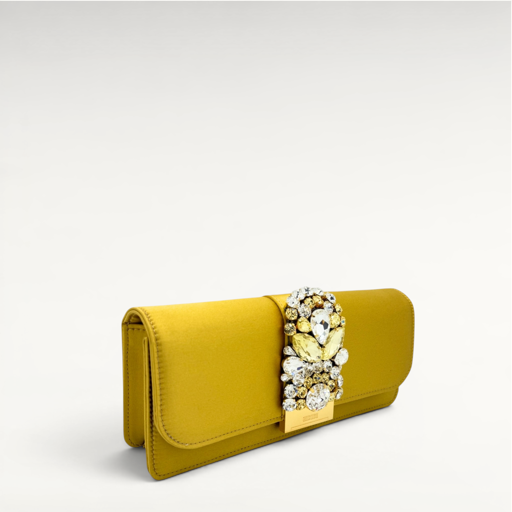 Gedebe Cliky Long Clutch Abendtasche Satin lang