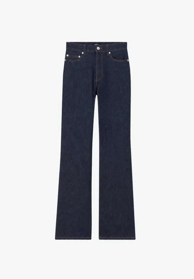 A.P.C. Romy Jeans Damen gerade mittelhoch Japan-Denim
