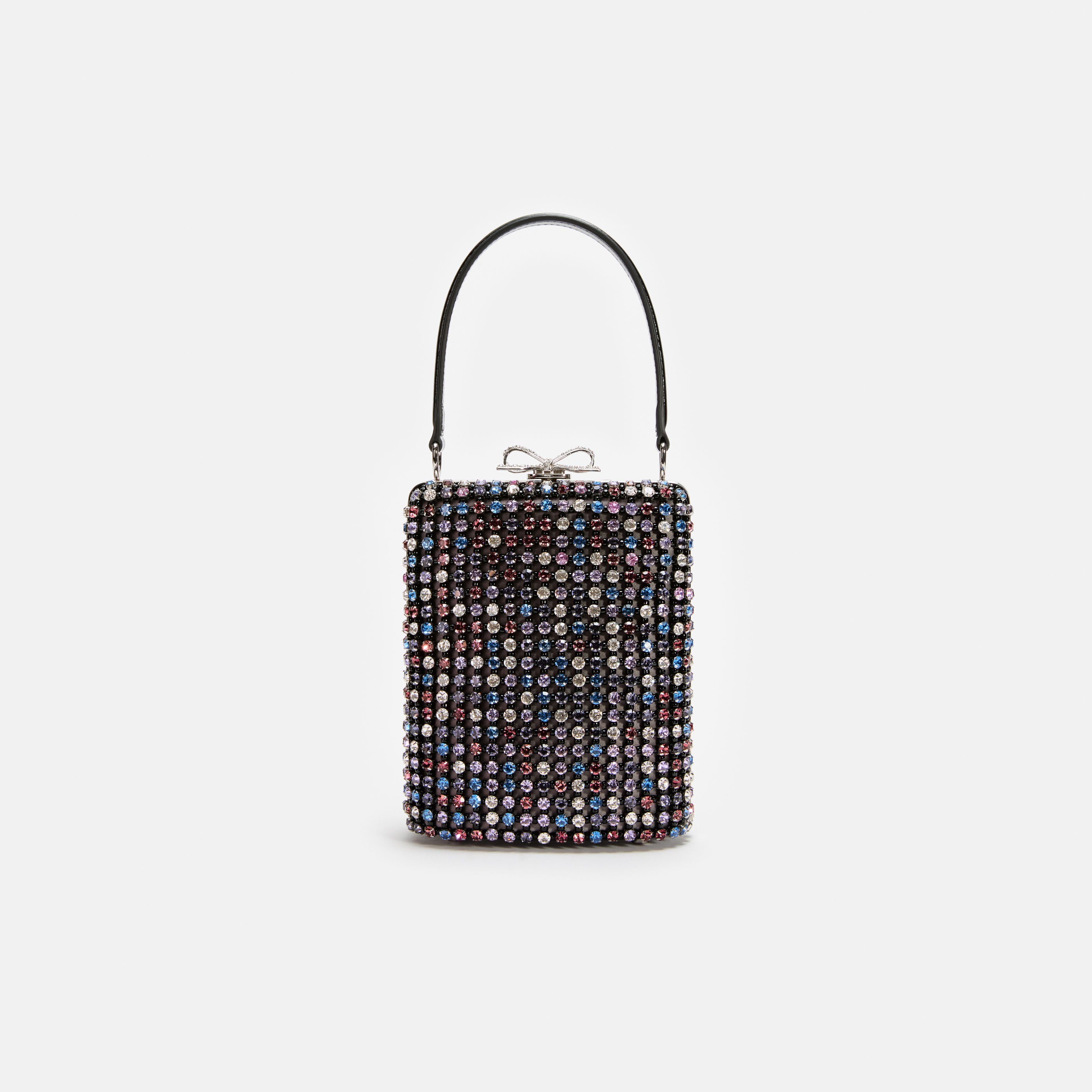 Self Portrait Multi Crystal Mini Tasche Multi
