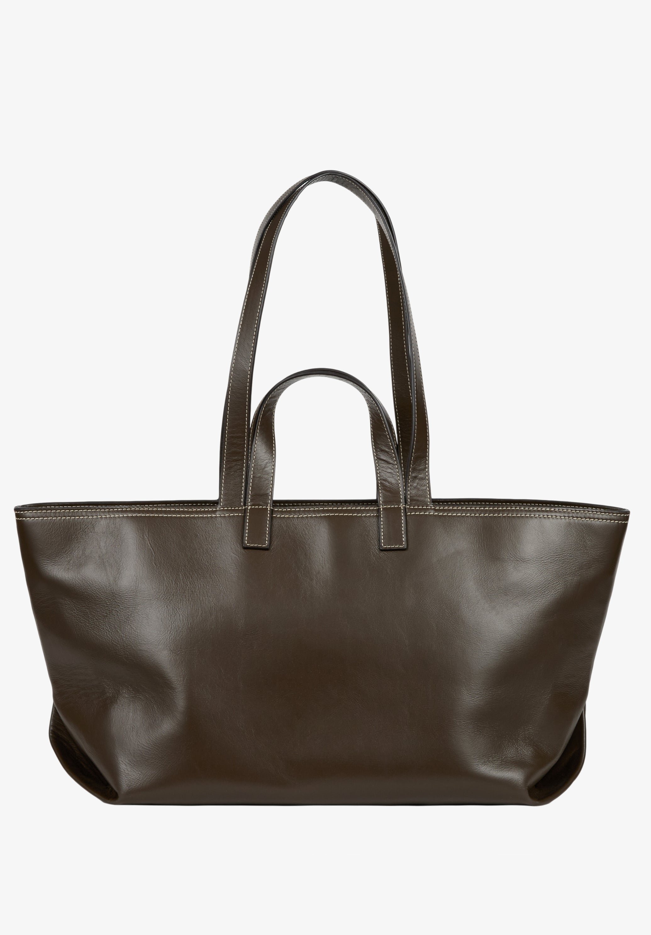 A.P.C. Drummer Tasche Leder braun TU