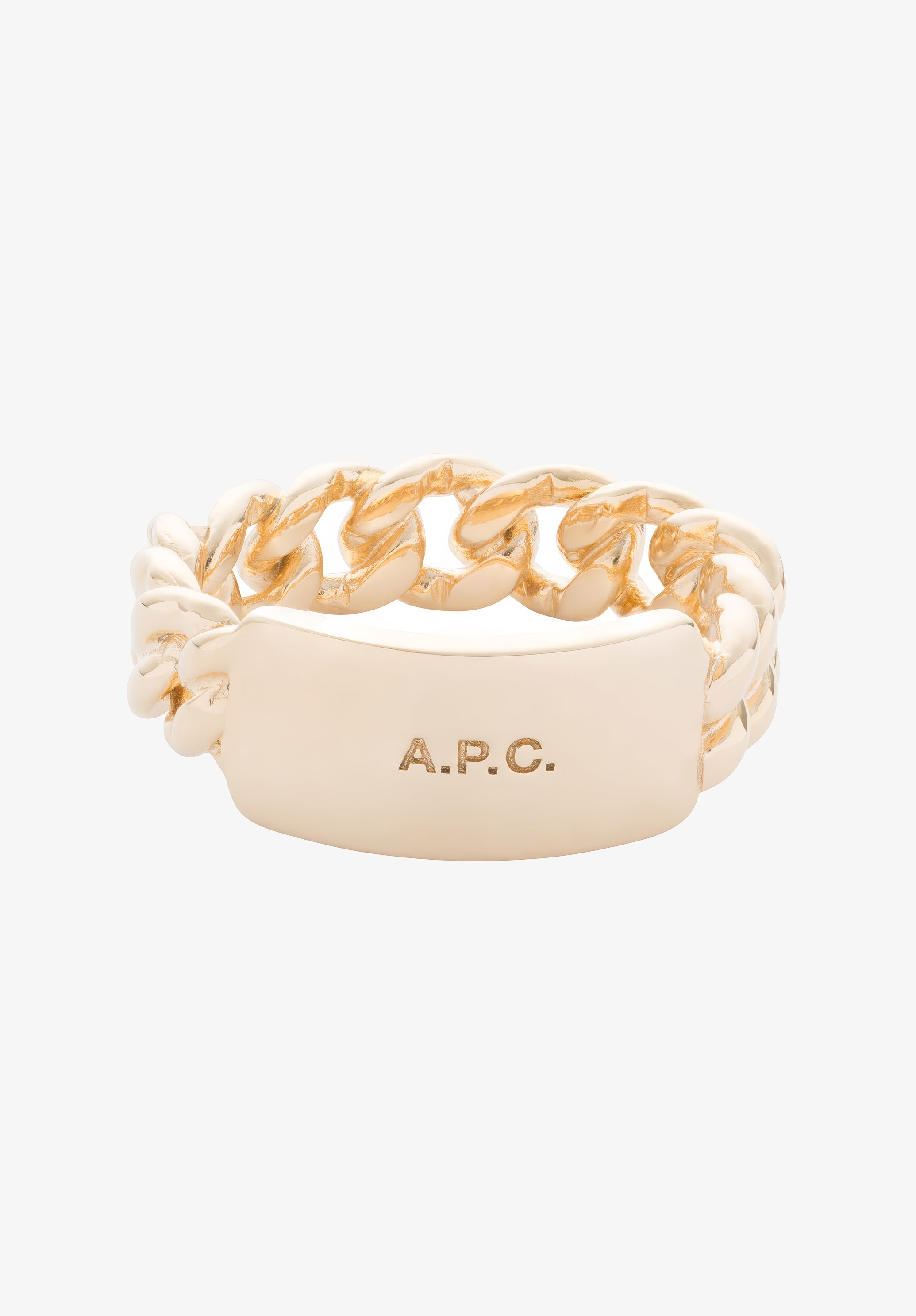 A.P.C. Darwin Ring Messing Unisex Gr. 52