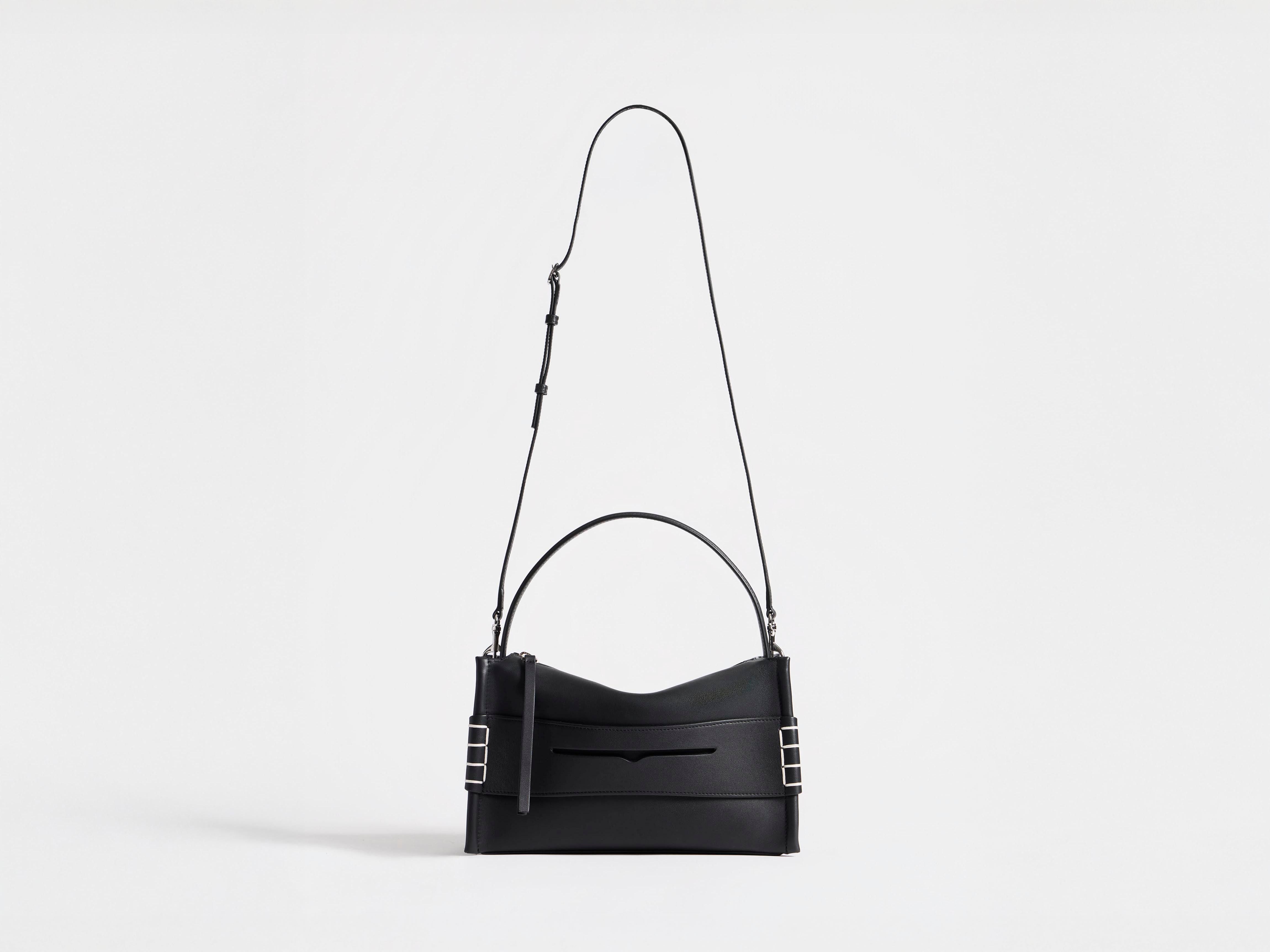 J.W. Anderson Loafer Tasche schwarz Leder Henkeltasche