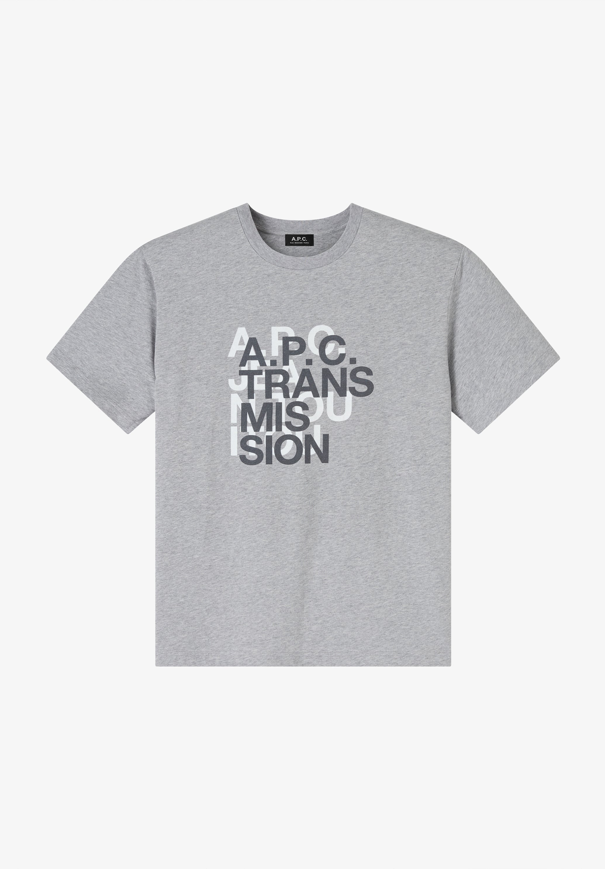 A.P.C. Transmission T-Shirt Bio-Baumwolle Größe M