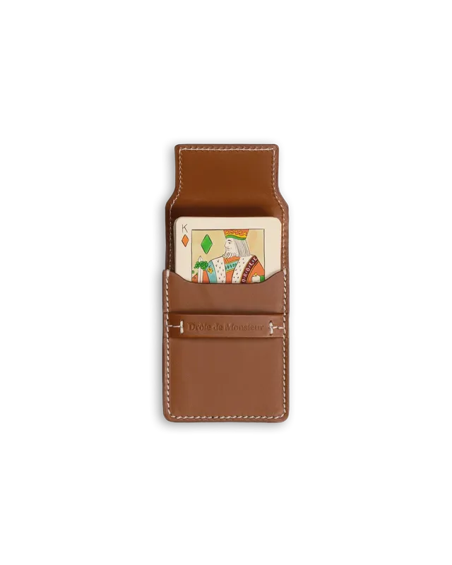 Drôle De Monsieur Le Jeu de Cartes Spielkarten Braun OS