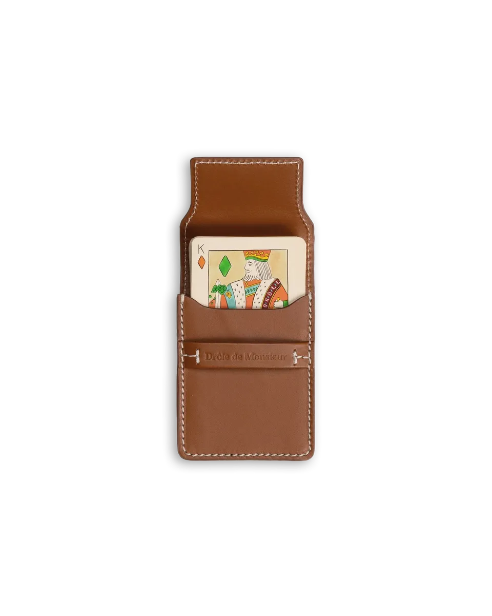 Drôle De Monsieur Le Jeu de Cartes Spielkarten Braun OS
