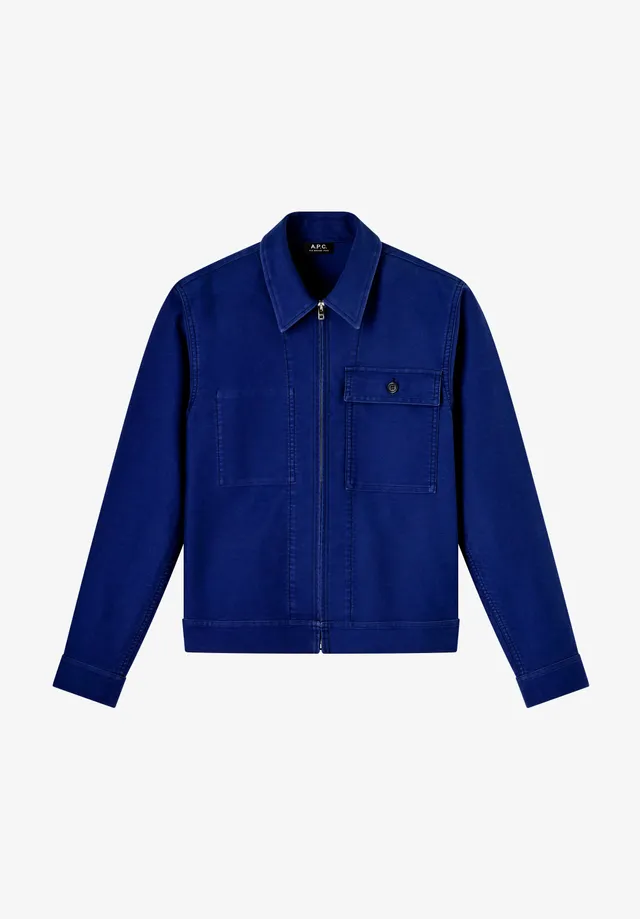 A.P.C. Blouson Victor Jacke M Moleskin Baumwolle