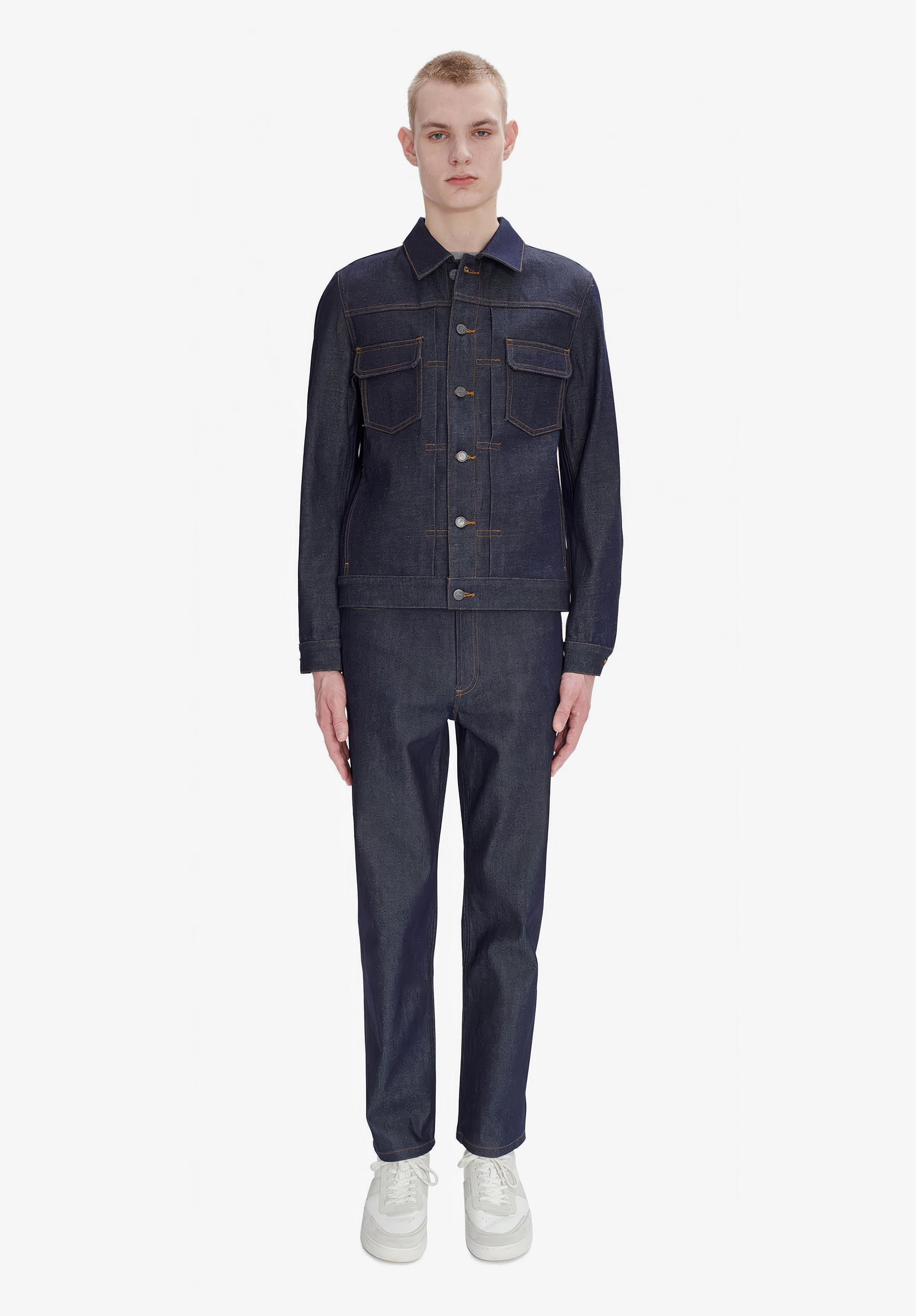 A.P.C. Work Jeansjacke Raw Denim Größe M