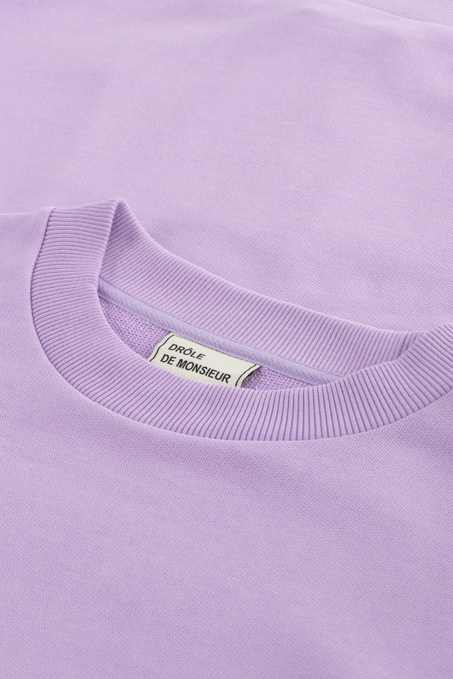 Drôle De Monsieur Le Sweatshirt Slogan Pocket Sweatshirt