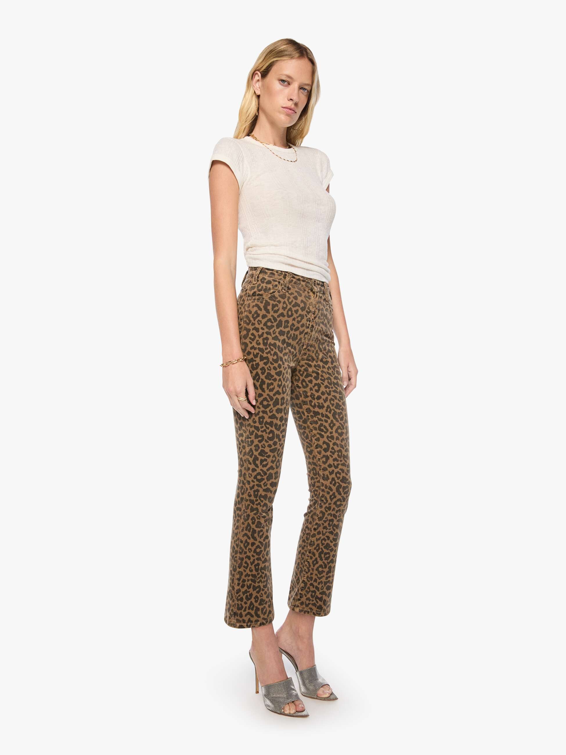 Mother Hustler Flood Jeans Leap Year Flare Cord Leo