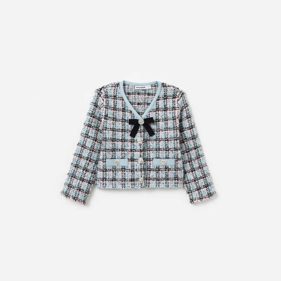 Self Portrait Kinder Strickjacke Bunt Streifen 3-12 J
