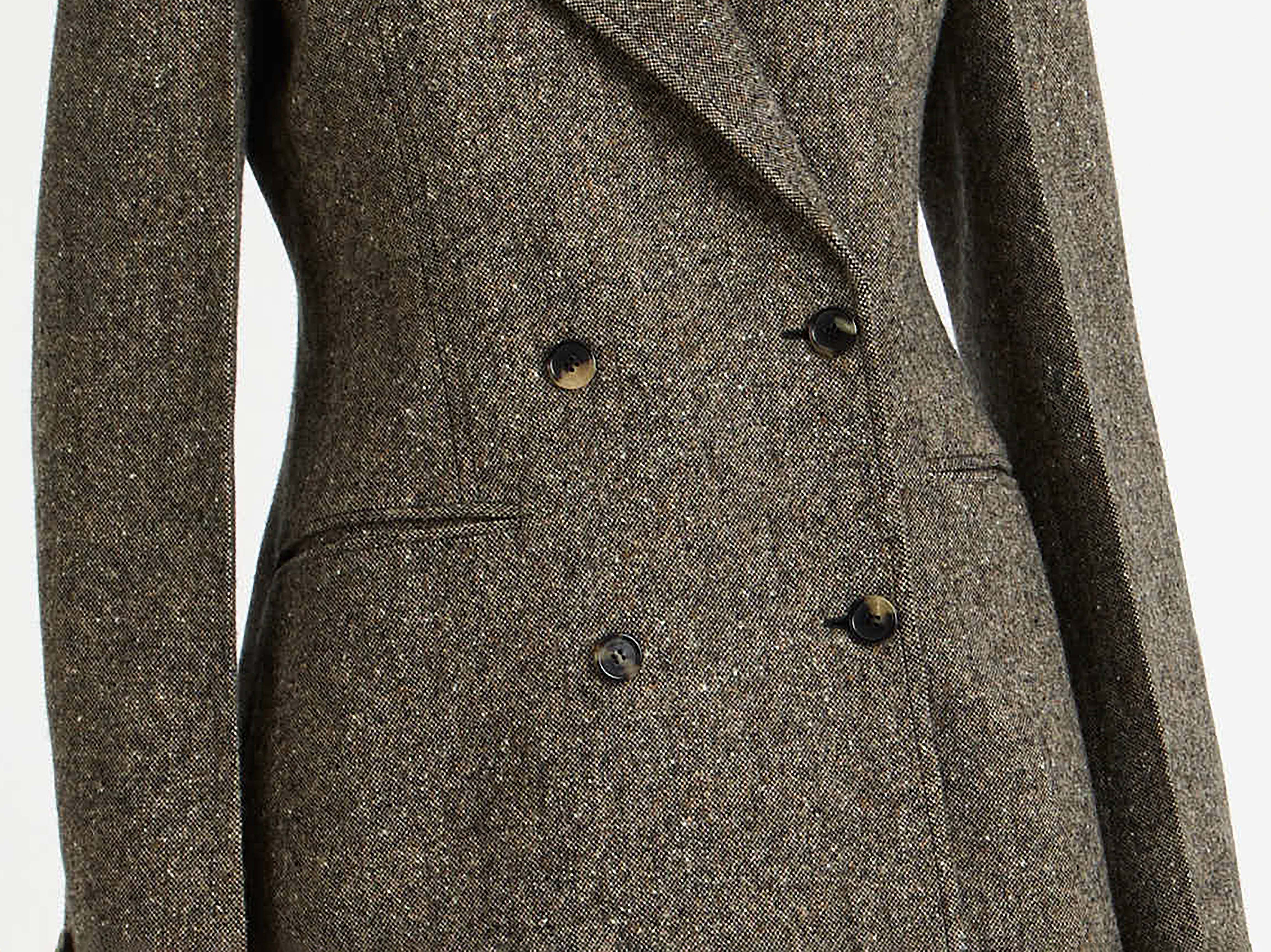 J.W.Anderson Fitted Waist Blazer Damenjacke Schwarz Beige 10