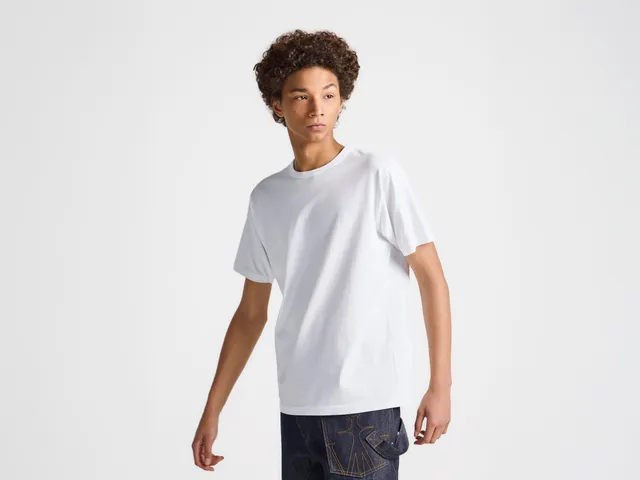J.W.Anderson Anchor T-Shirt Herren Weiß Stickerei