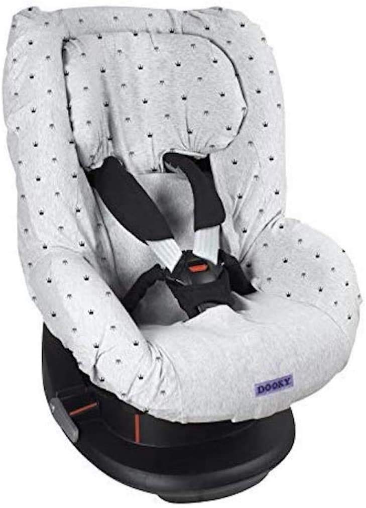 Dooky Seat Cover Group 1 Kindersitzbezug Grey Stars 9-18kg