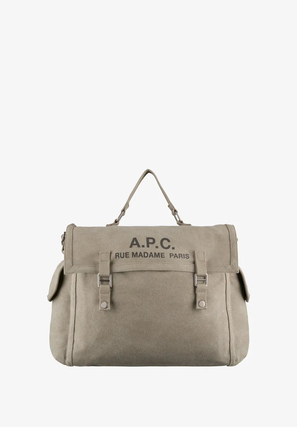 A.P.C. Récuperation Tasche Baumwolle TU Military