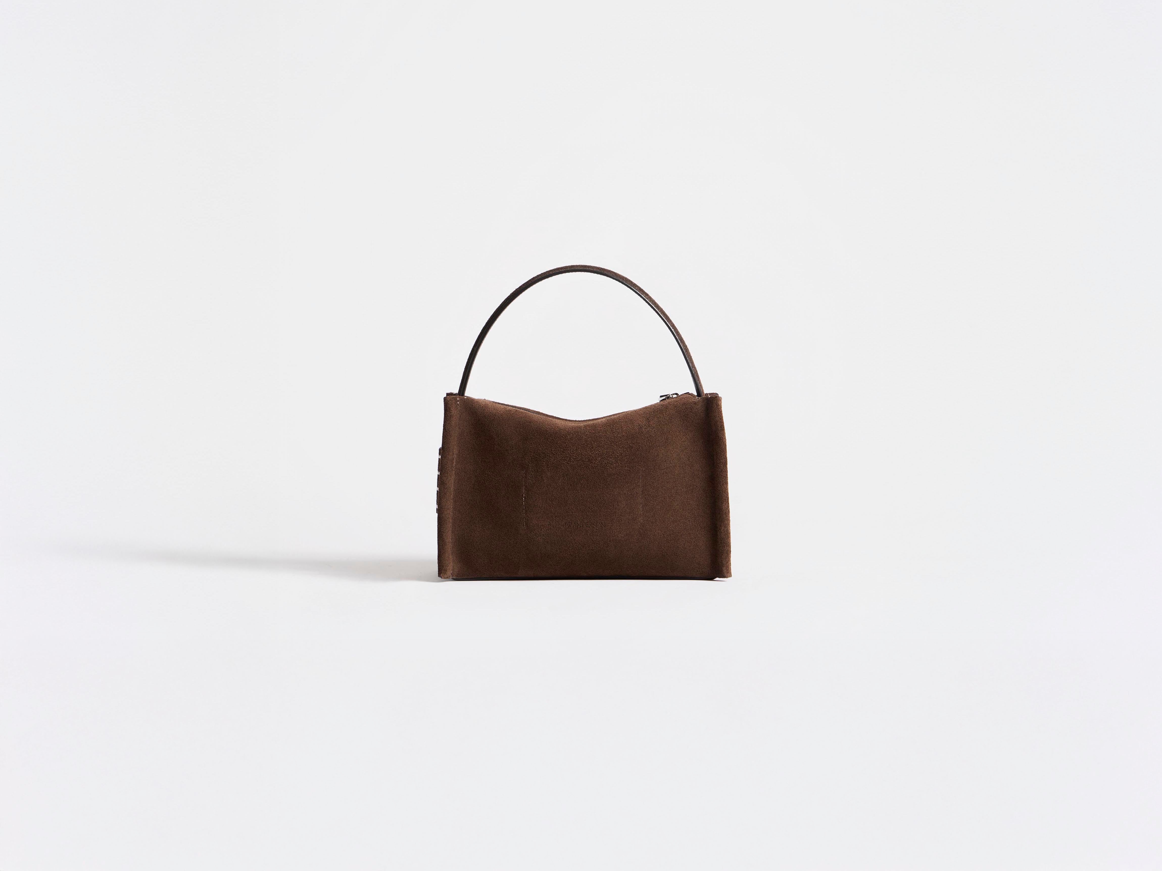 J.W.Anderson Small Loafer Bag Tasche Braun Wildleder