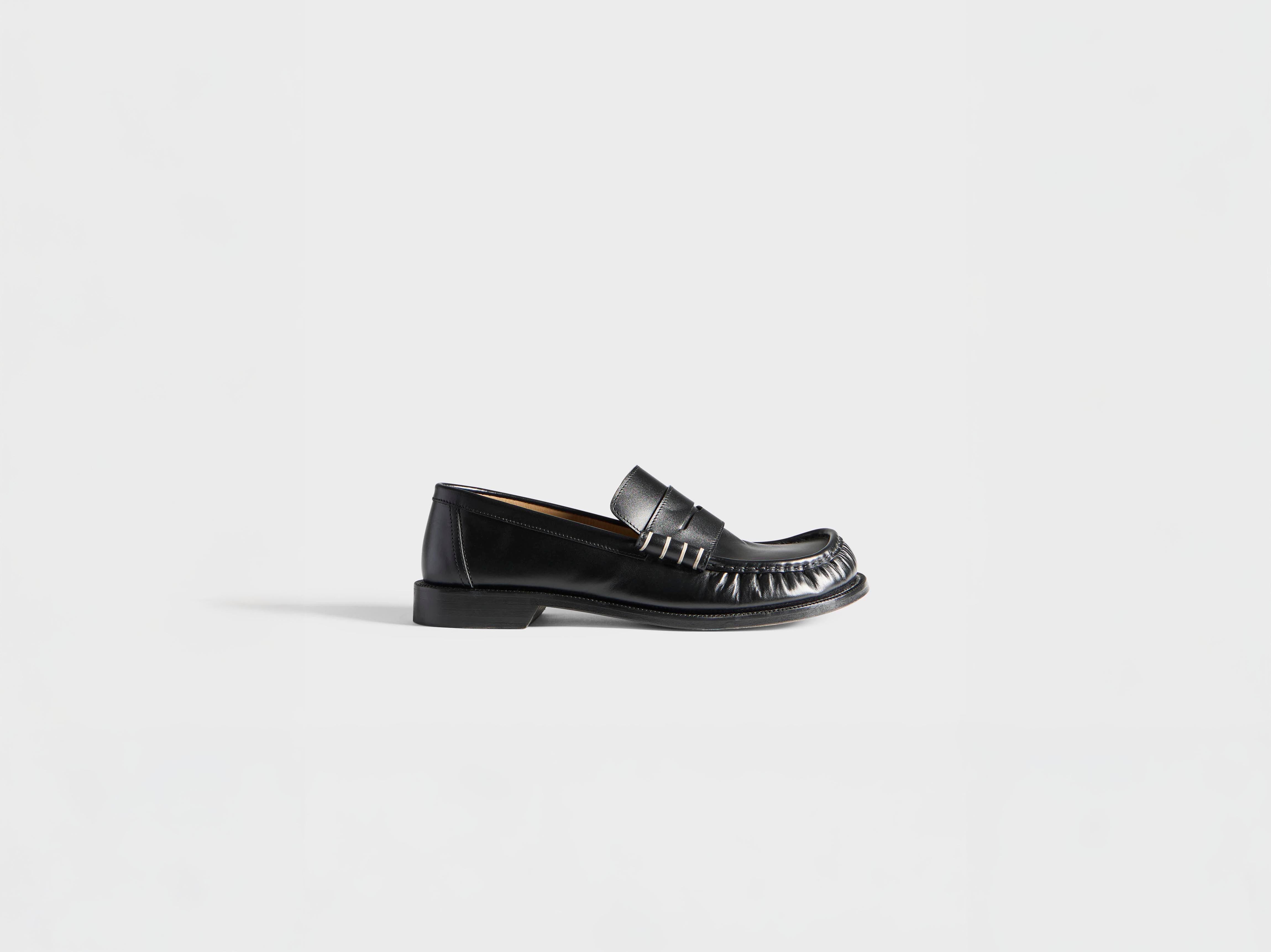 J.W.Anderson Loafer Mokassin Herren Schwarz Leder
