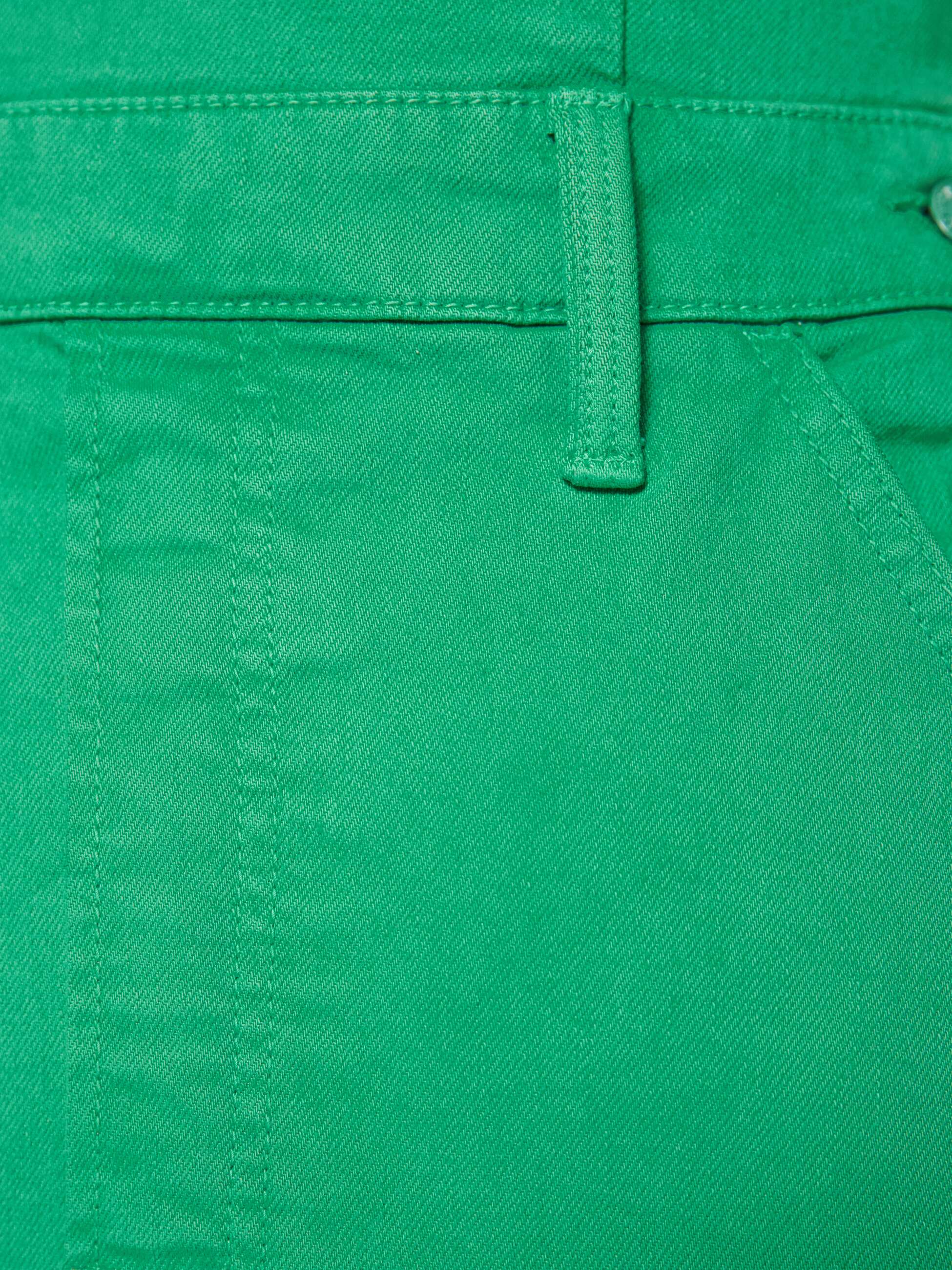 Mother Over It Minikleid Holly Green Grün Stretch