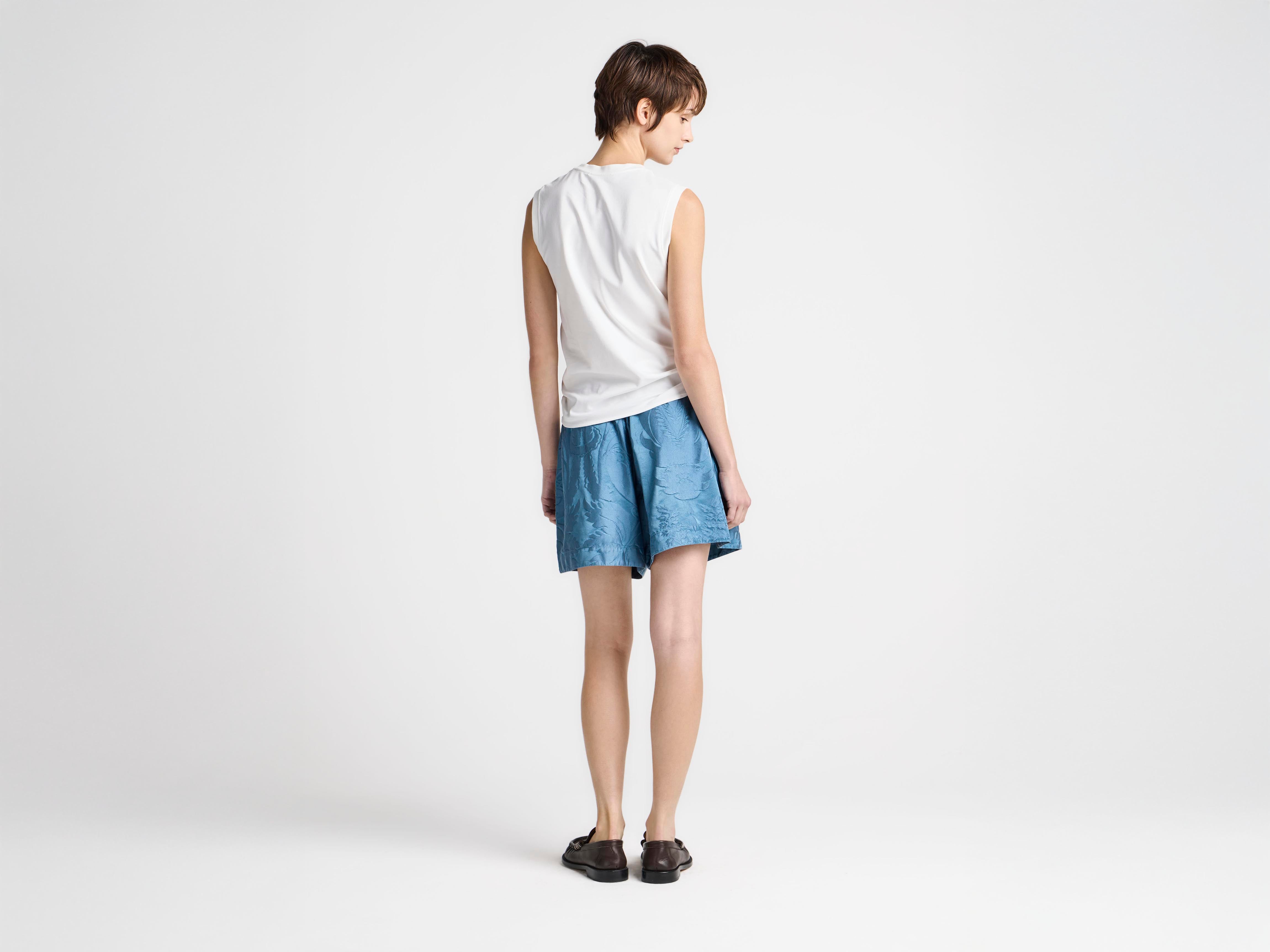 J.W.Anderson Hem Knot Tank Top Weiß Jersey
