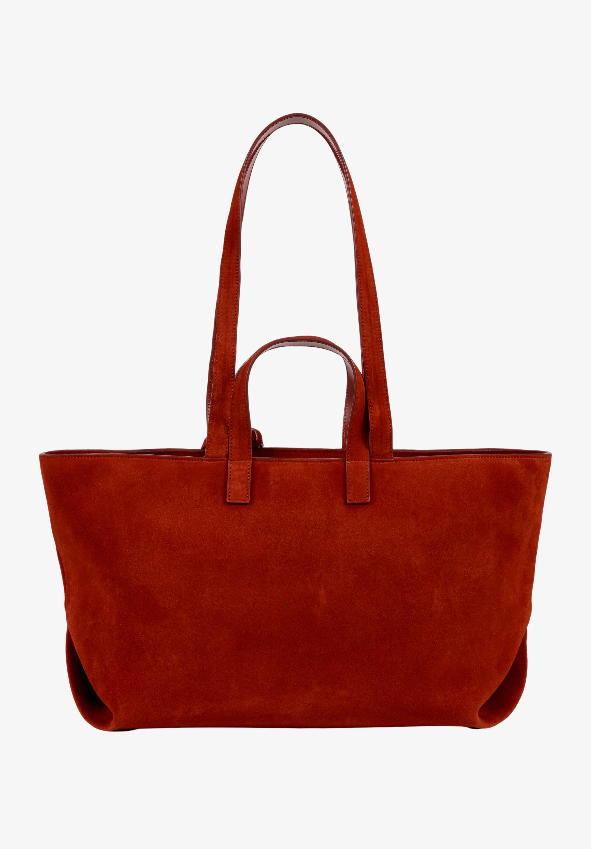 A.P.C. Drummer Tasche TU orange Kalbs-Wildleder