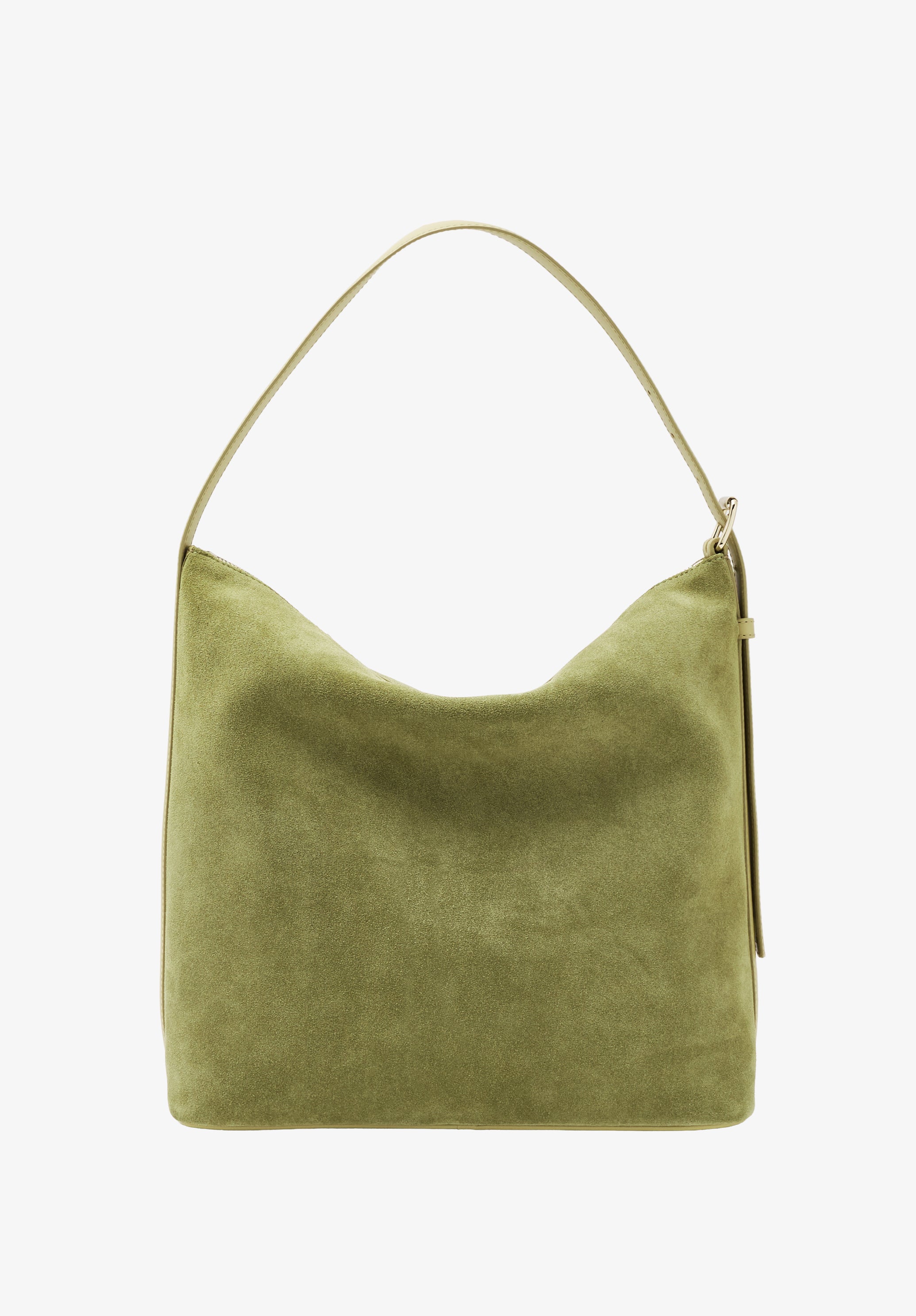 A.P.C. Vera Tasche Leder TU grün Wildleder