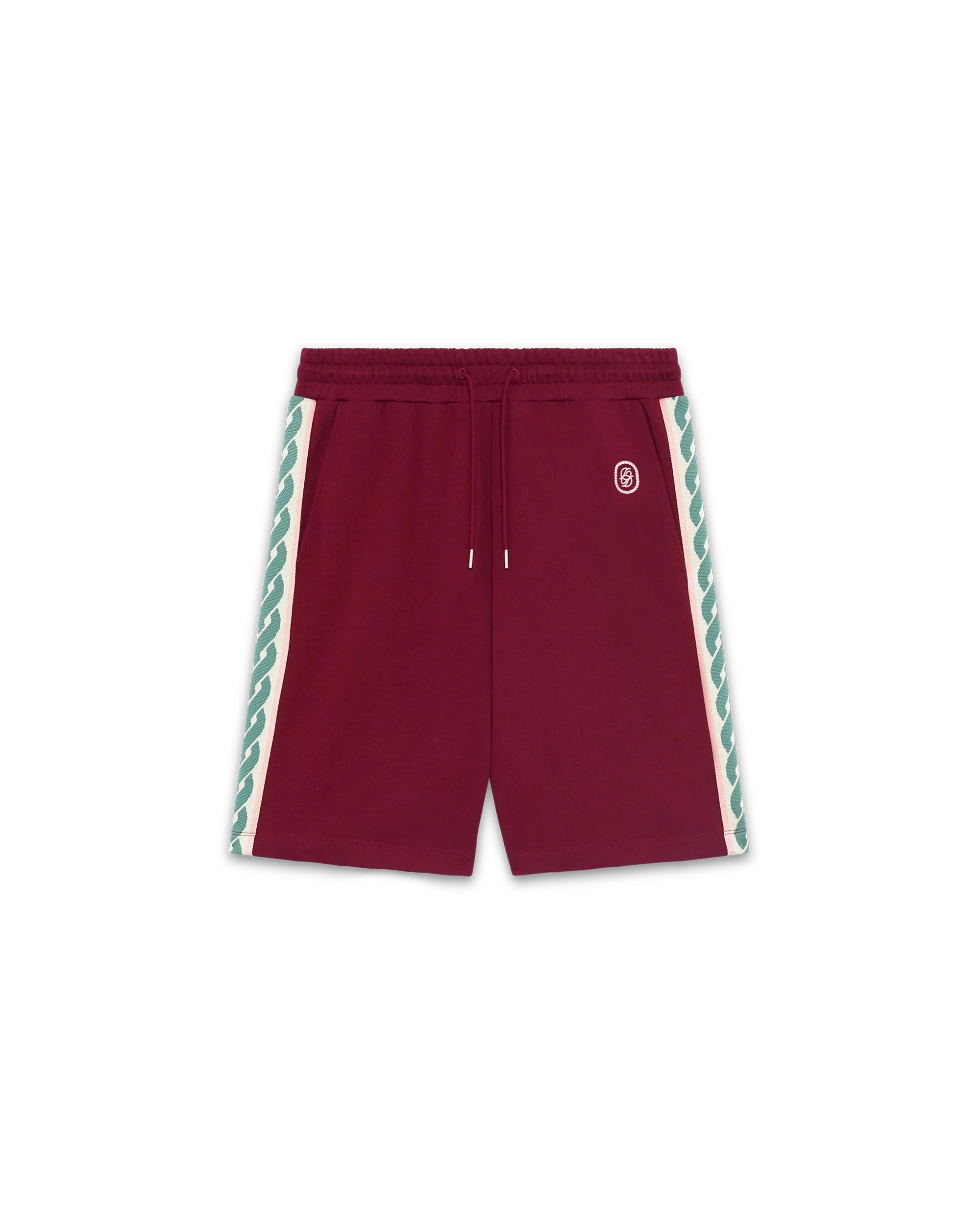 Drôle De Monsieur Le Short Survêtement Shorts Wine Baumwolle