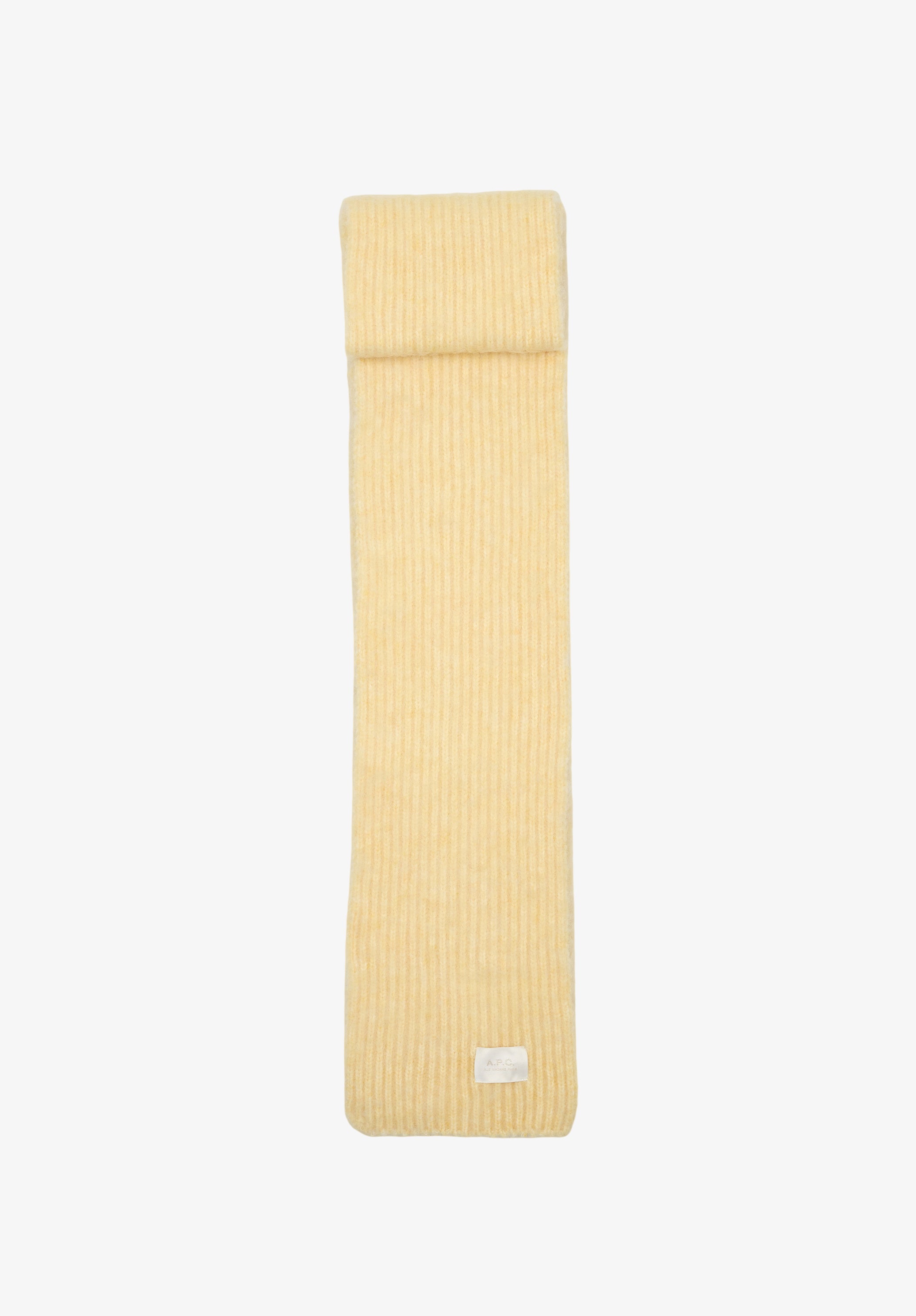 A.P.C. Schal Alpaka-Wollmischung Strickschal TU Flauschig