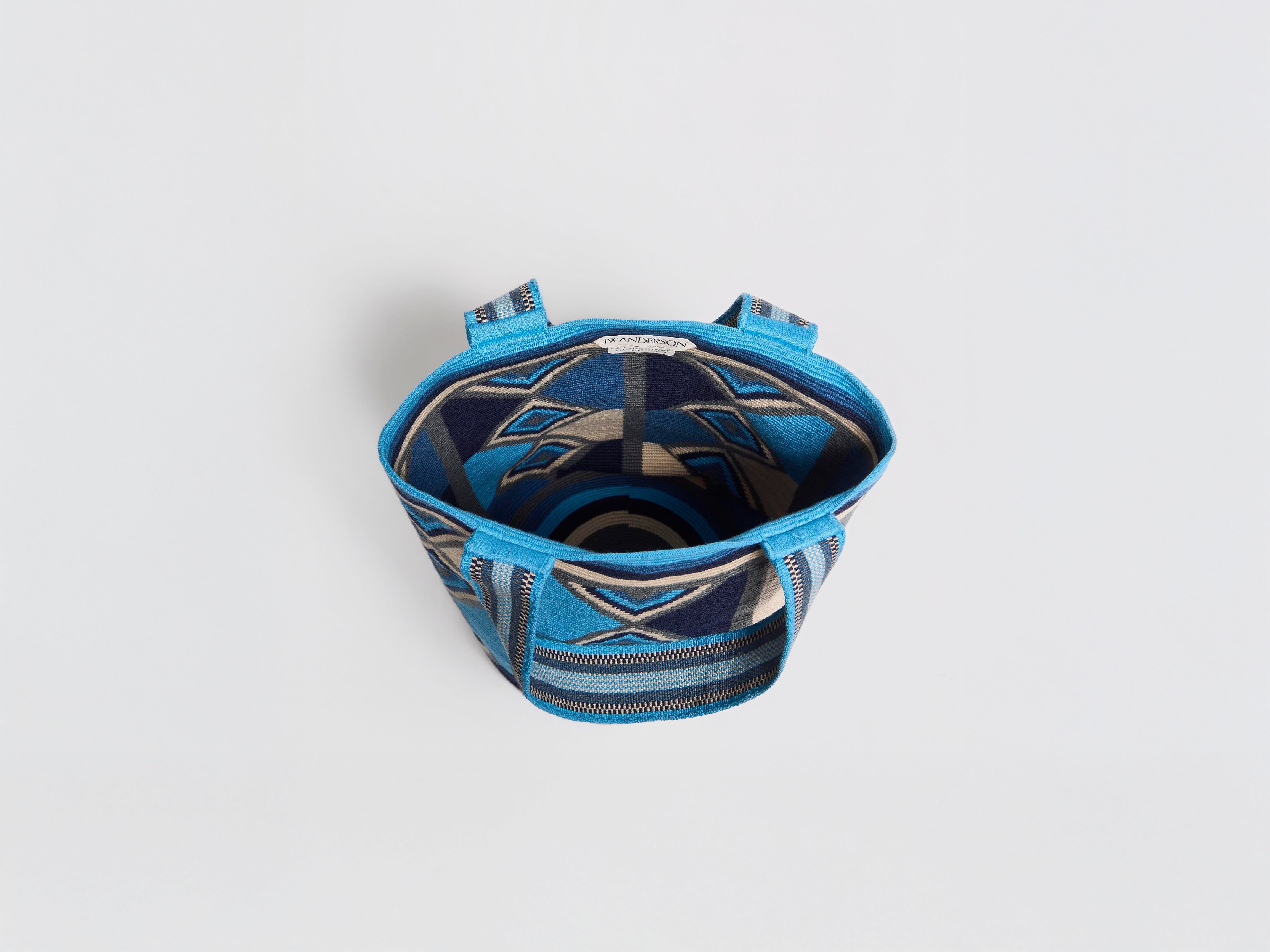 J.W.Anderson Bags Wayuu Mochila Beuteltasche Blau Multi