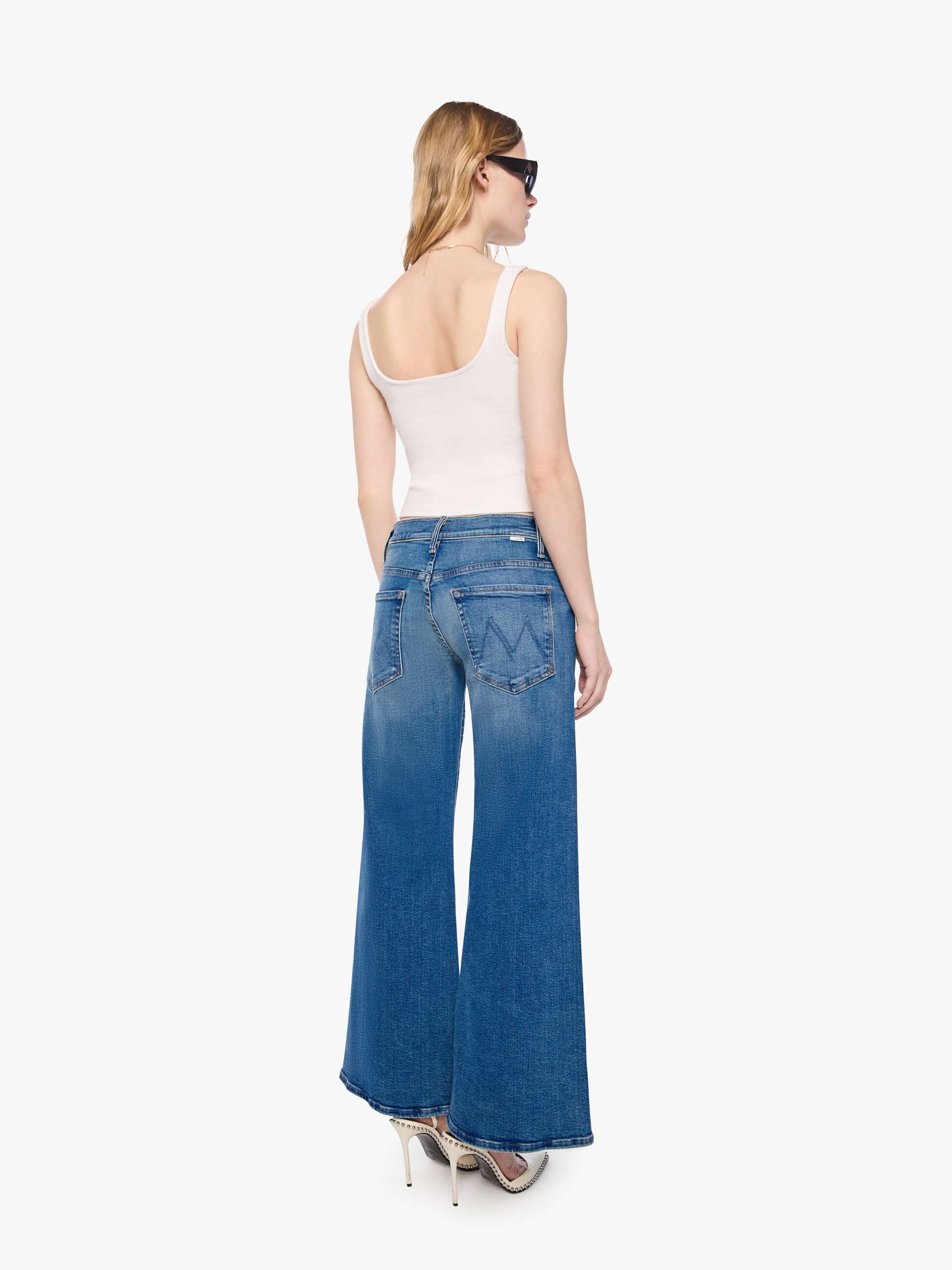 Mother Lil Sidestepper Twist Petite Jeans Strike It Rich